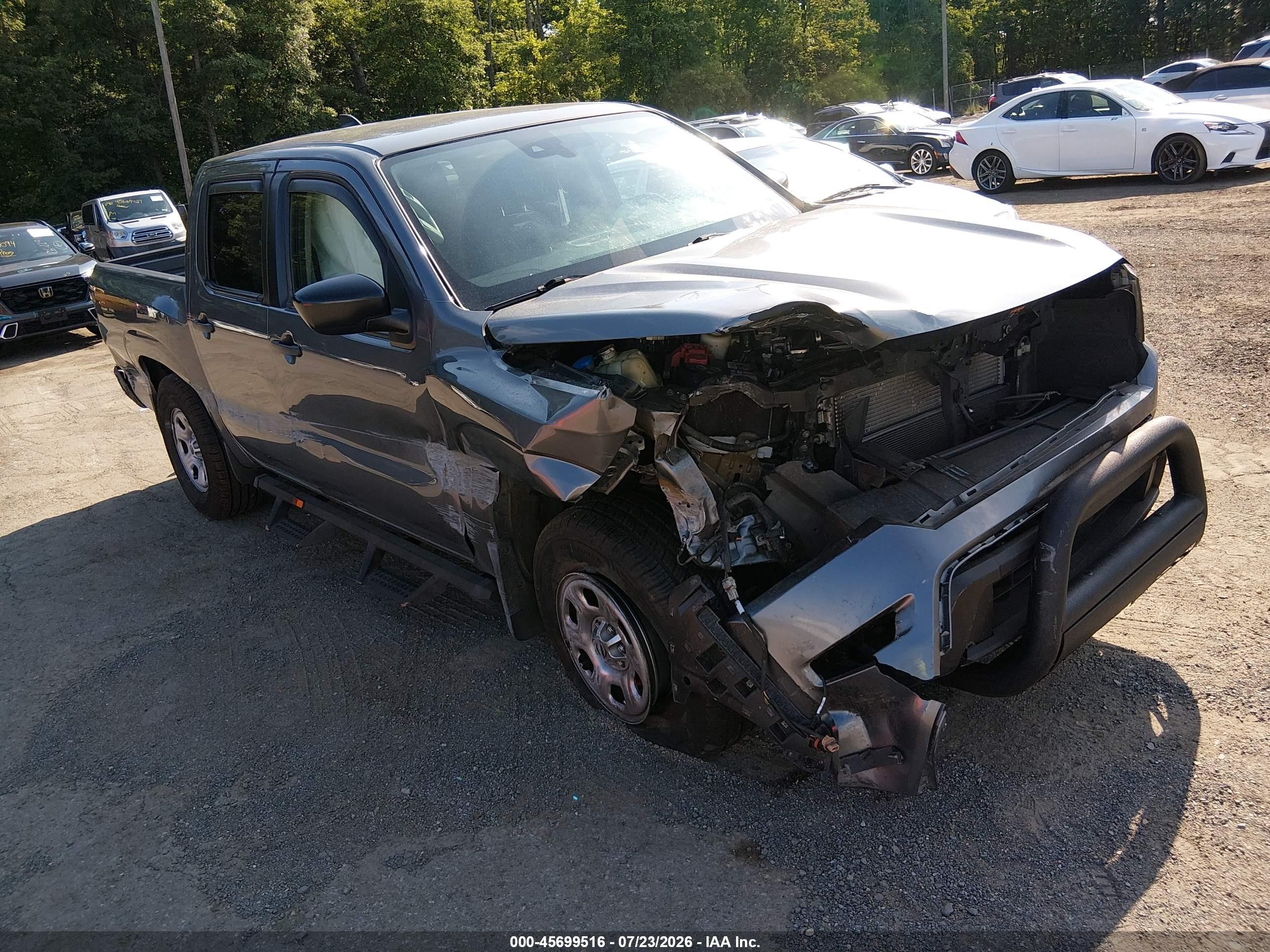 2022 Nissan Frontier S, VIN 1N6ED1EKXNN614684 — Front end