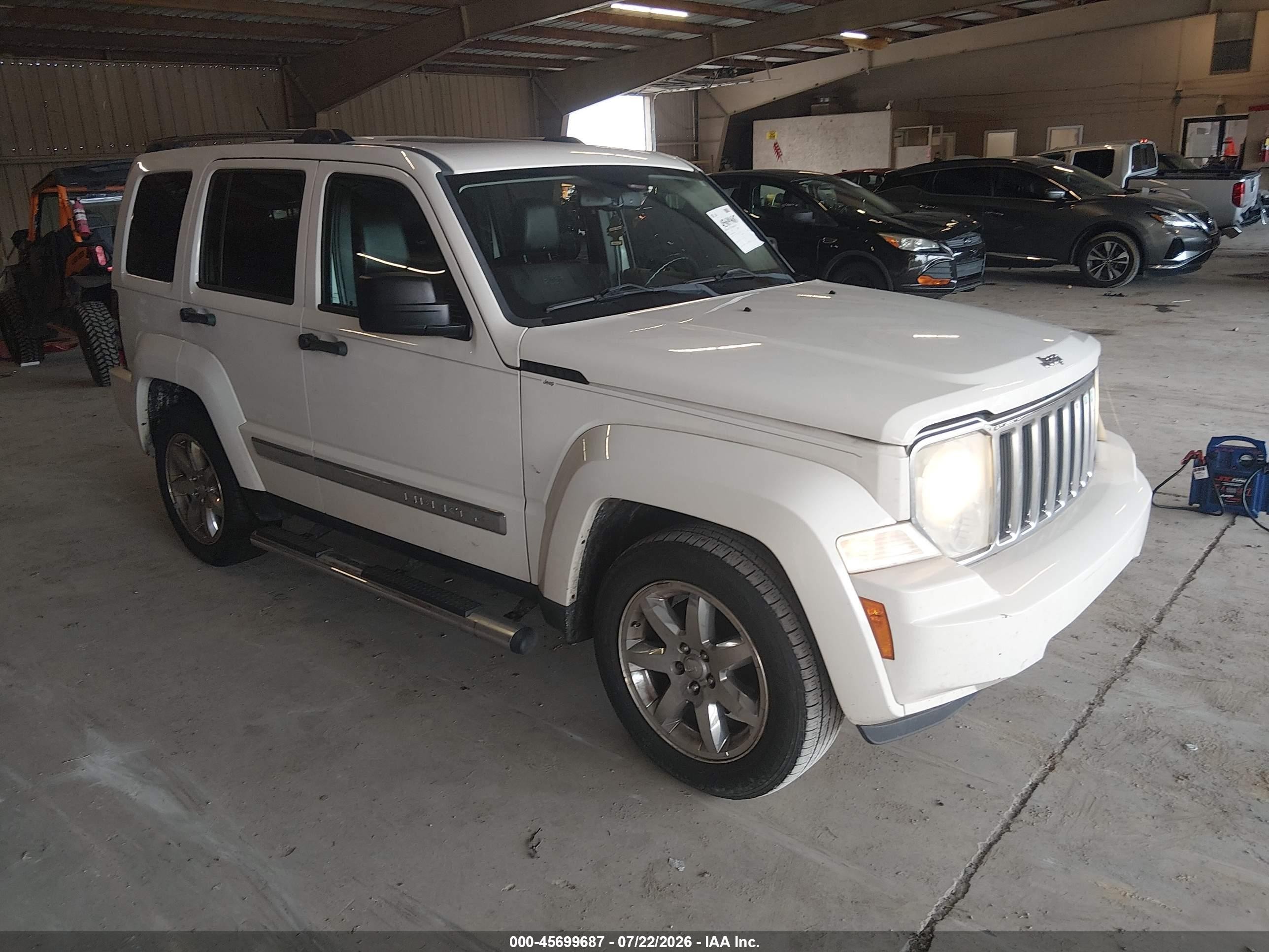 2009 Jeep Liberty Limited, VIN 1J8GP58K89W529907 — Normal wear