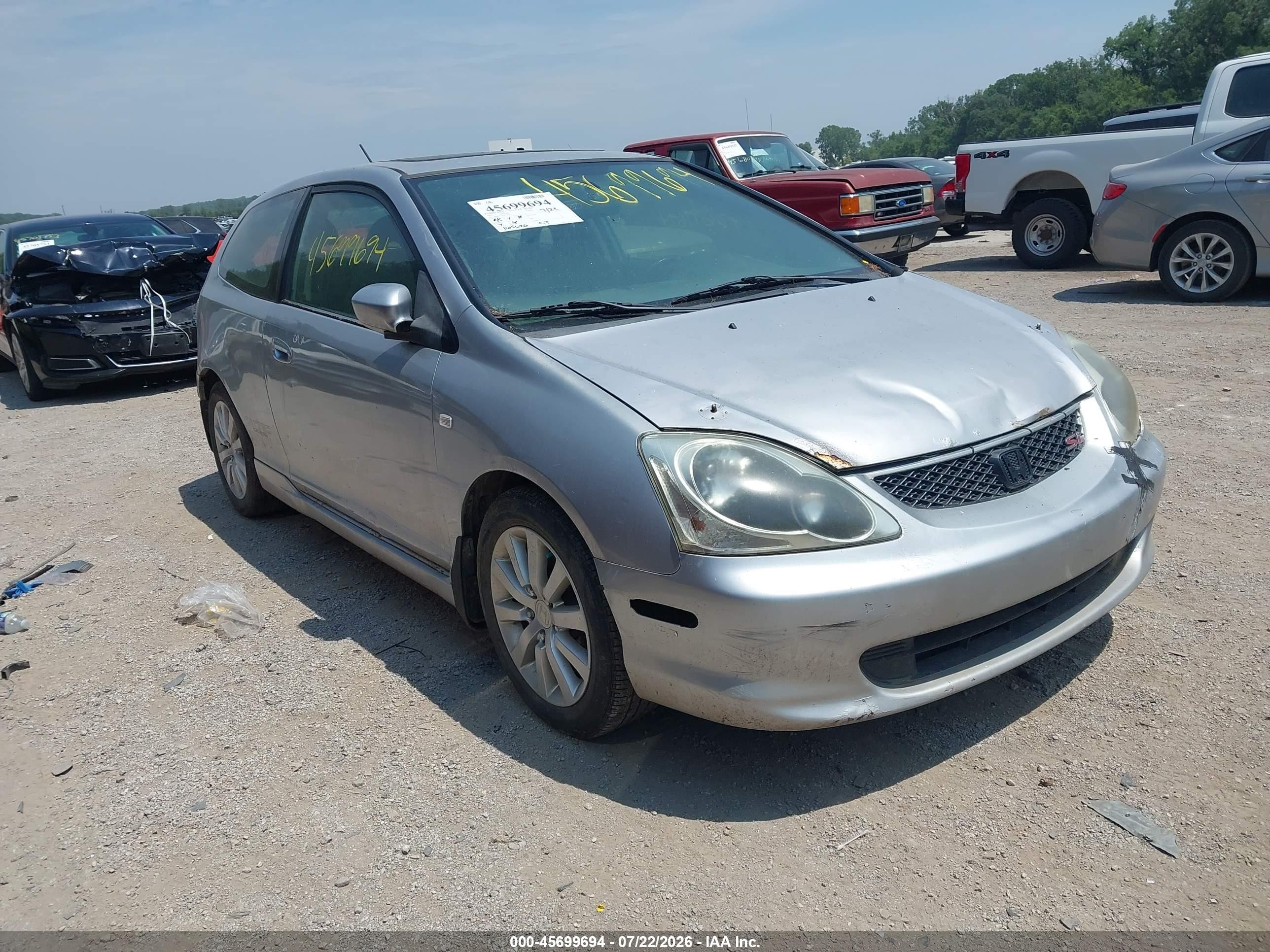 2005 Honda Civic Si, VIN SHHEP33545U501037 — Normal wear