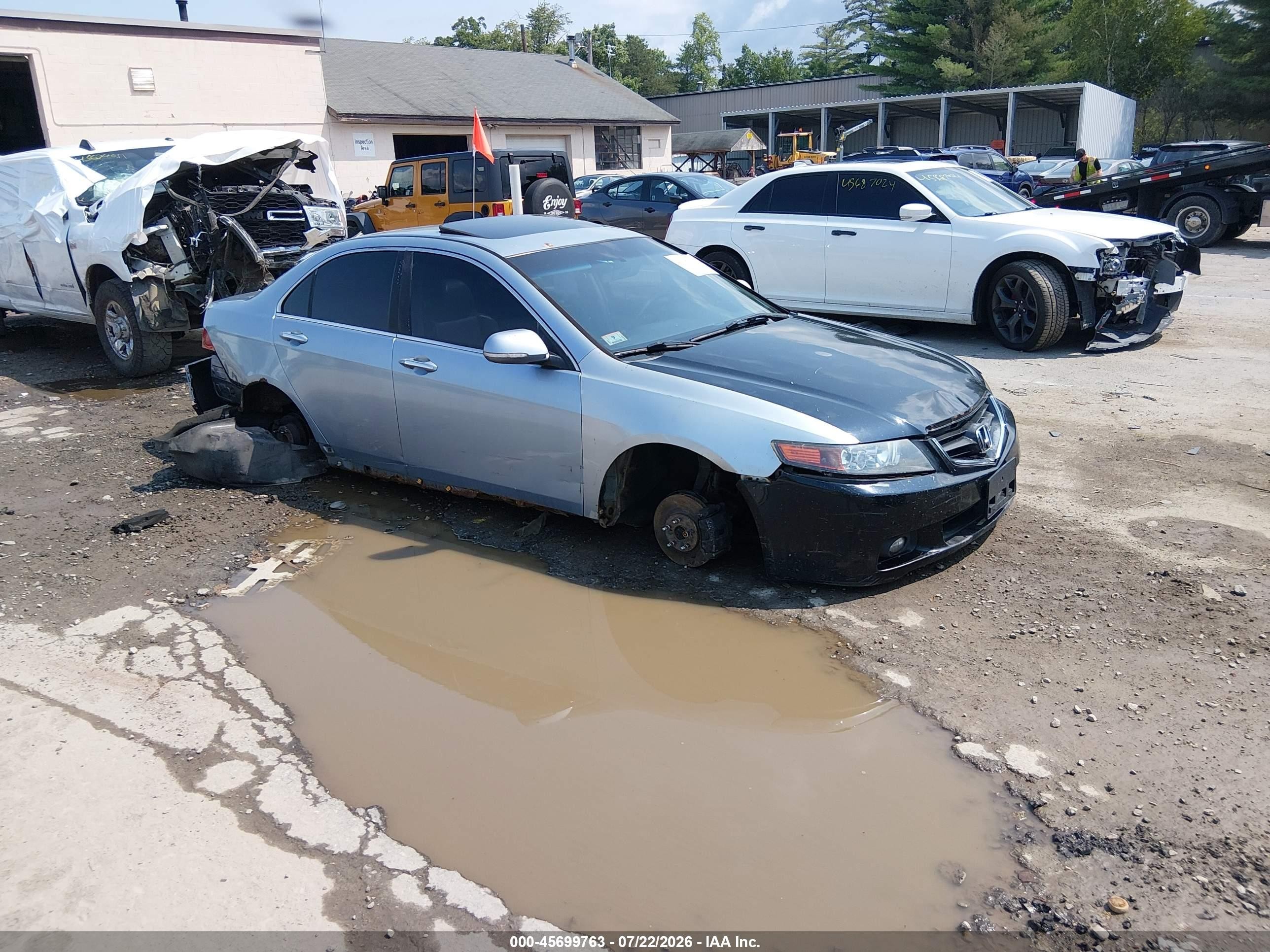 2004 Acura TSX w/Navigation, VIN JH4CL96904C043934 — Обычный износ