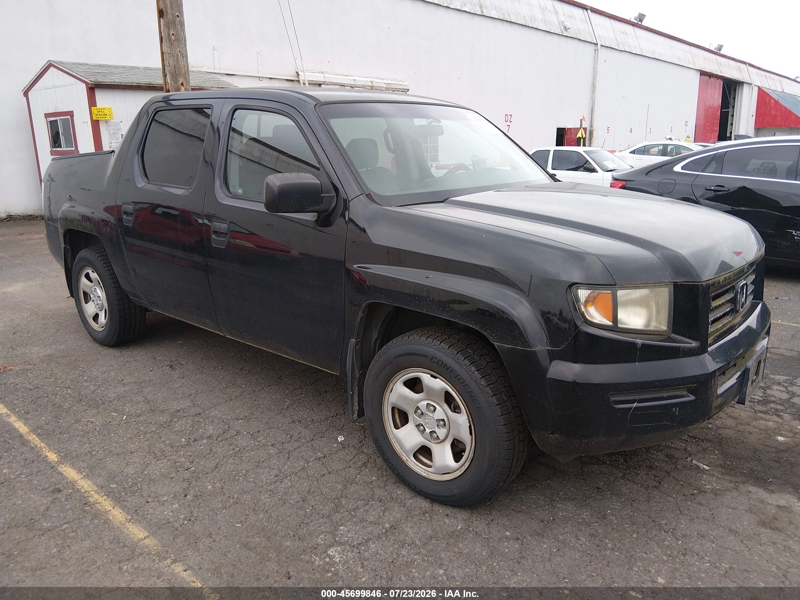 2008 Honda Ridgeline RT, VIN 2HJYK16288H500468 — Normal wear