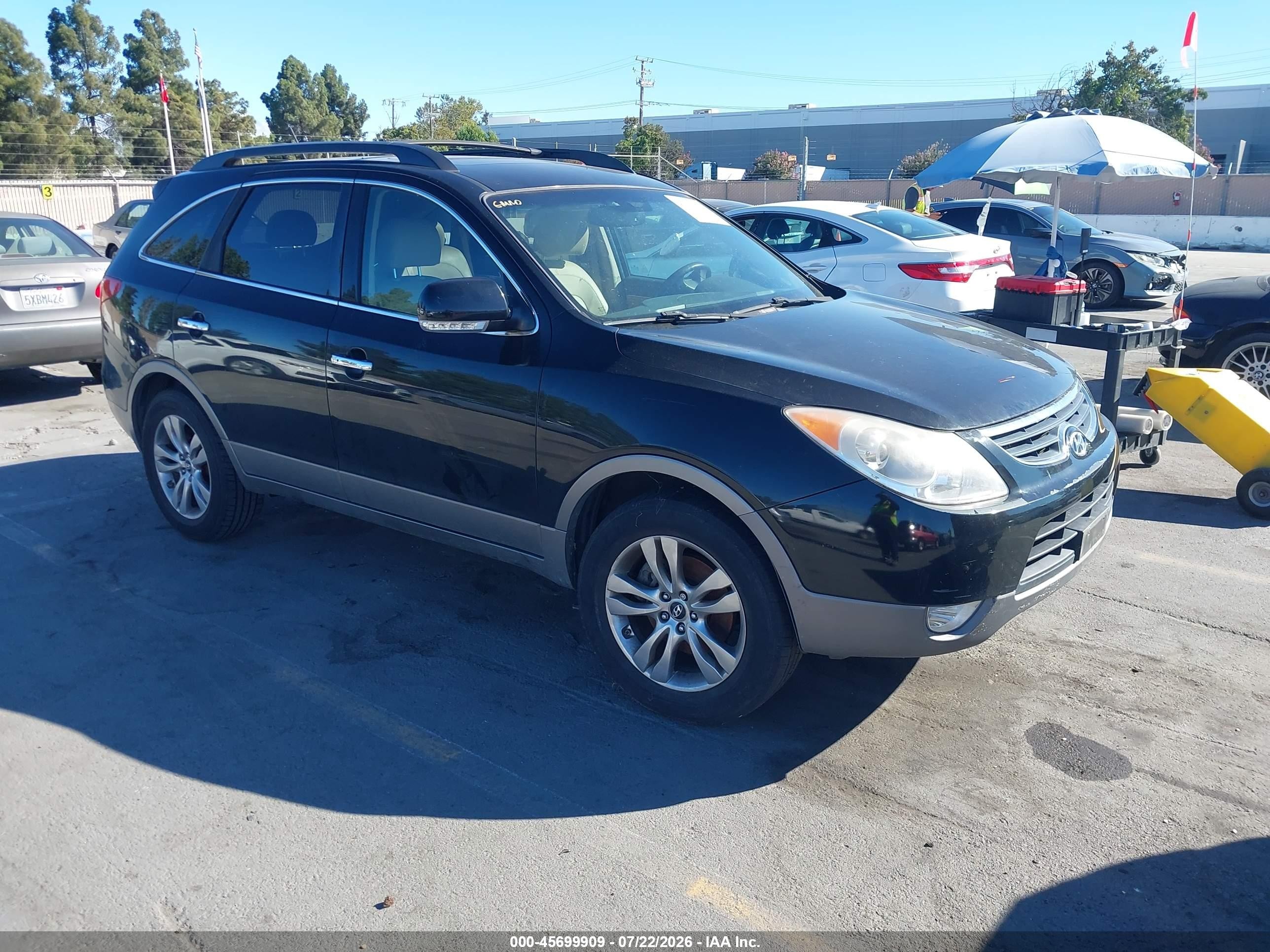 2012 Hyundai Veracruz Limited, VIN KM8NU4CC1CU194151 — Normal wear