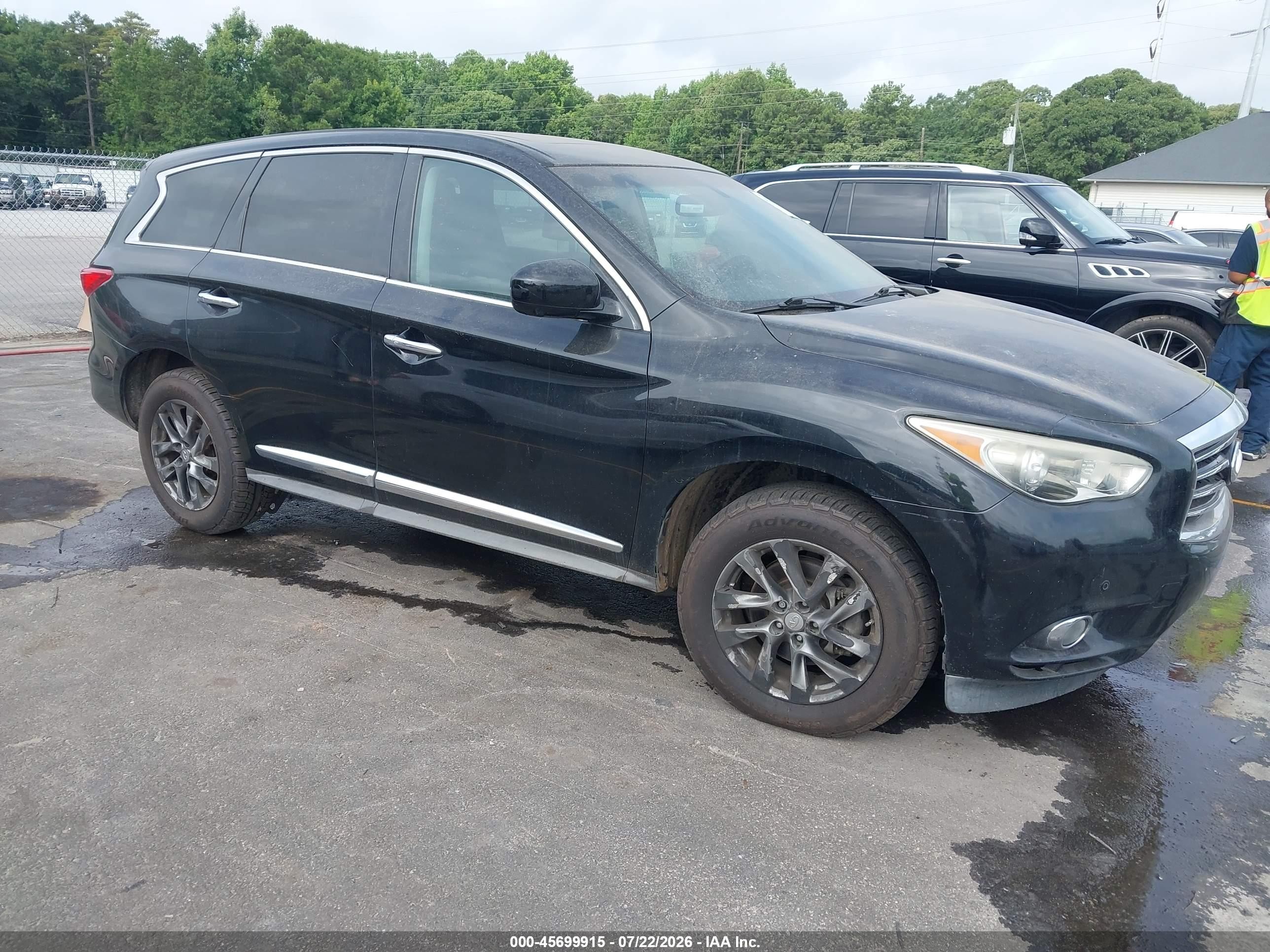 2013 Infiniti JX35, VIN 5N1AL0MM7DC311921 — Front end