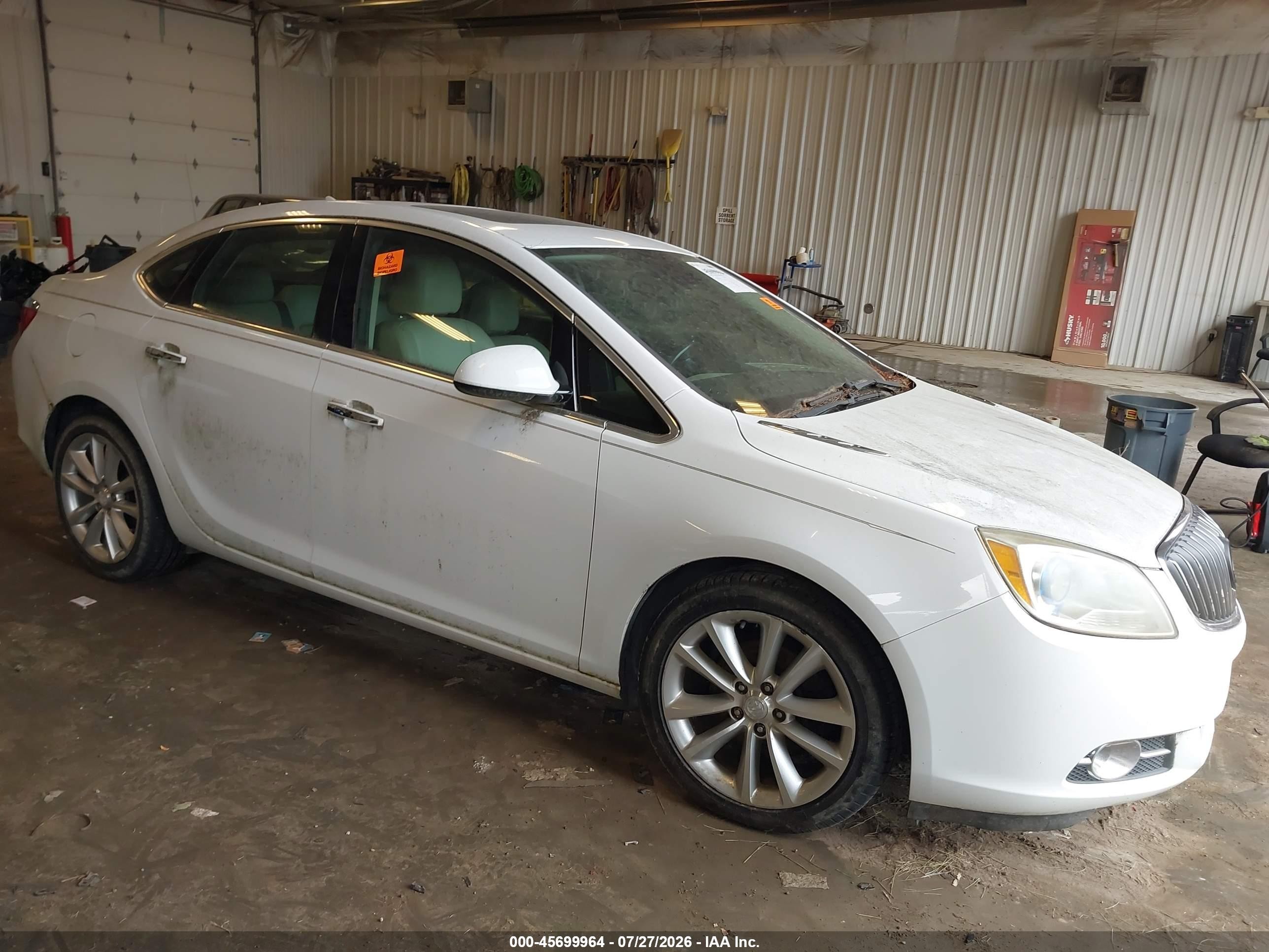 2013 Buick Verano Convenience Group, VIN 1G4PR5SK5D4246553 — Biohazard / chemical