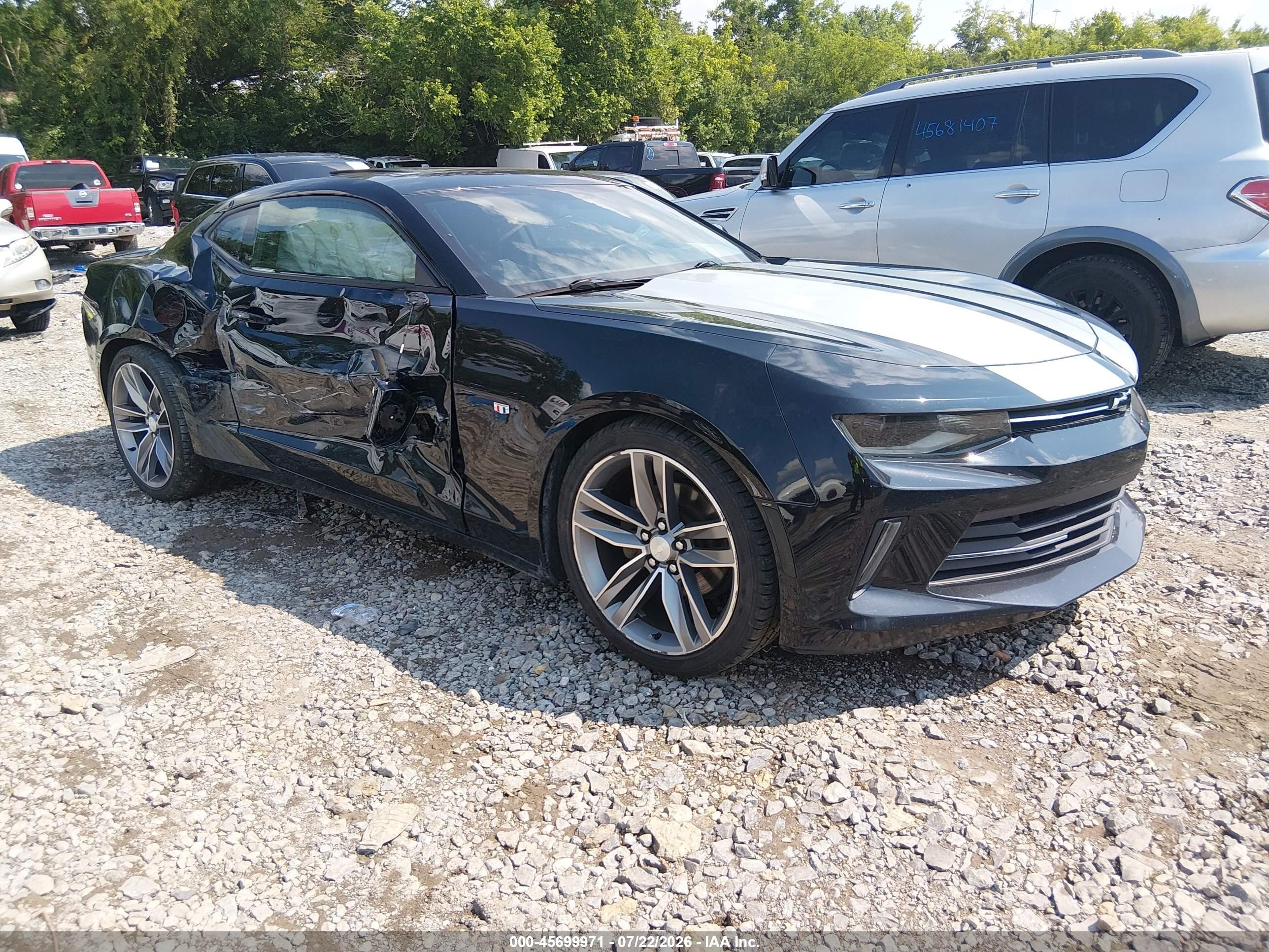 2017 Chevrolet Camaro 1LS, VIN 1G1FA1RS3H0122177 — Side