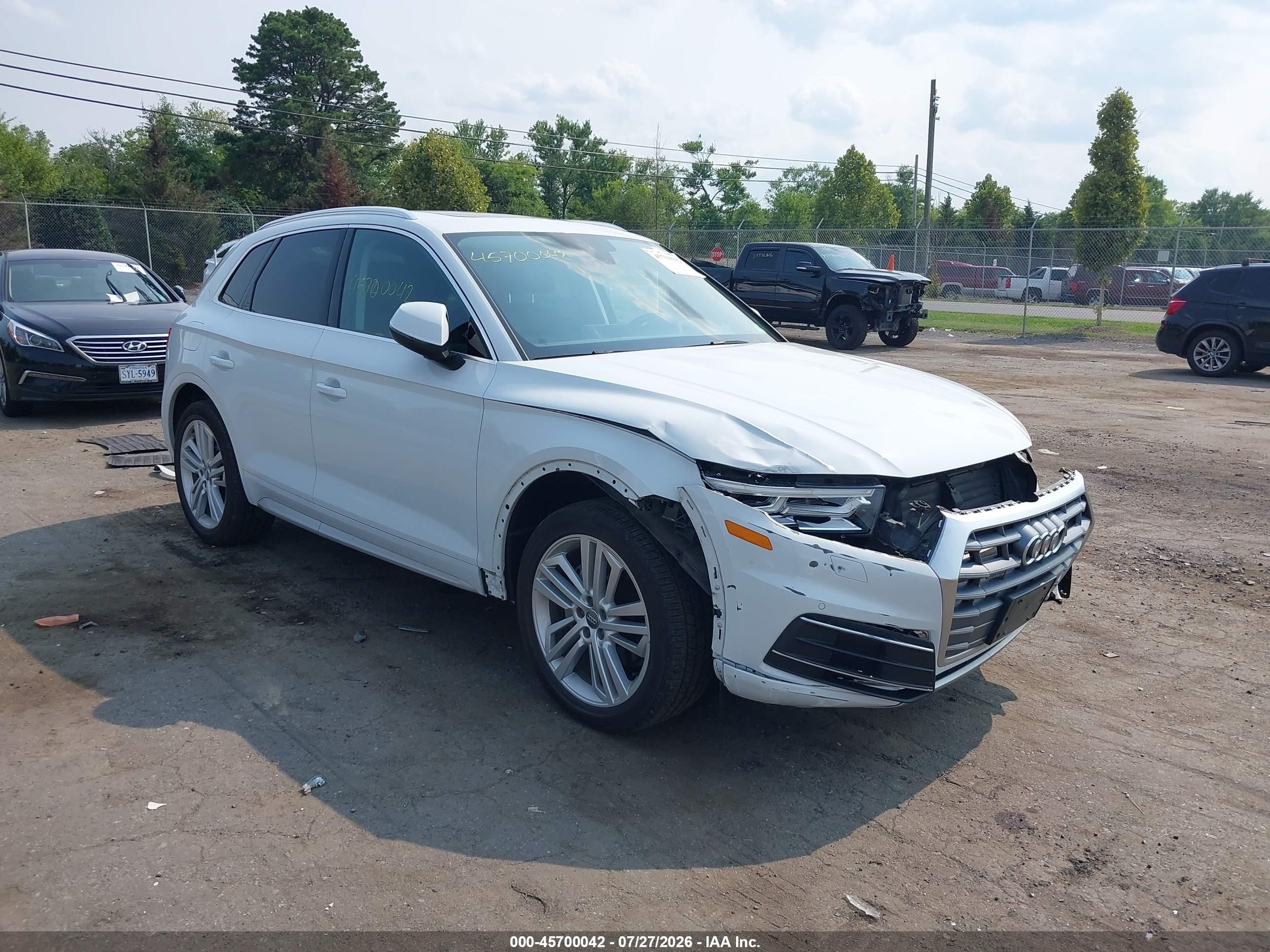 2019 Audi Q5 Premium Plus, VIN WA1BNAFYXK2136165 — All over