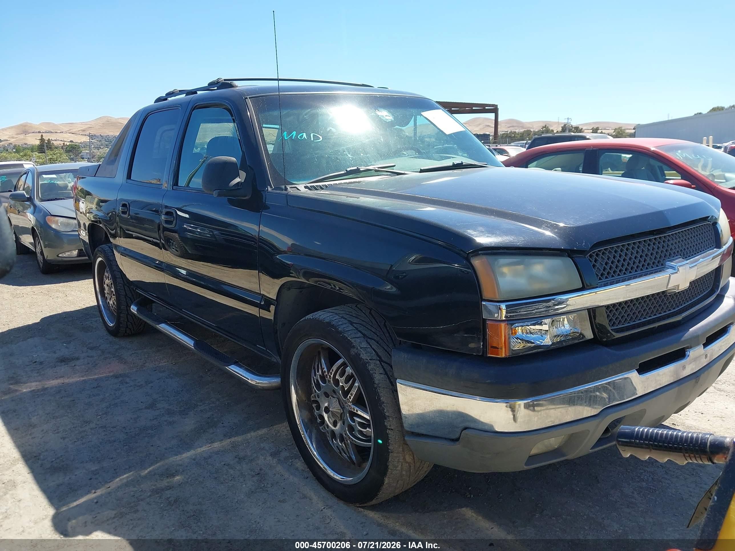2004 Chevrolet Avalanche Z66, VIN 3GNEC12T04G332183 — Normal wear