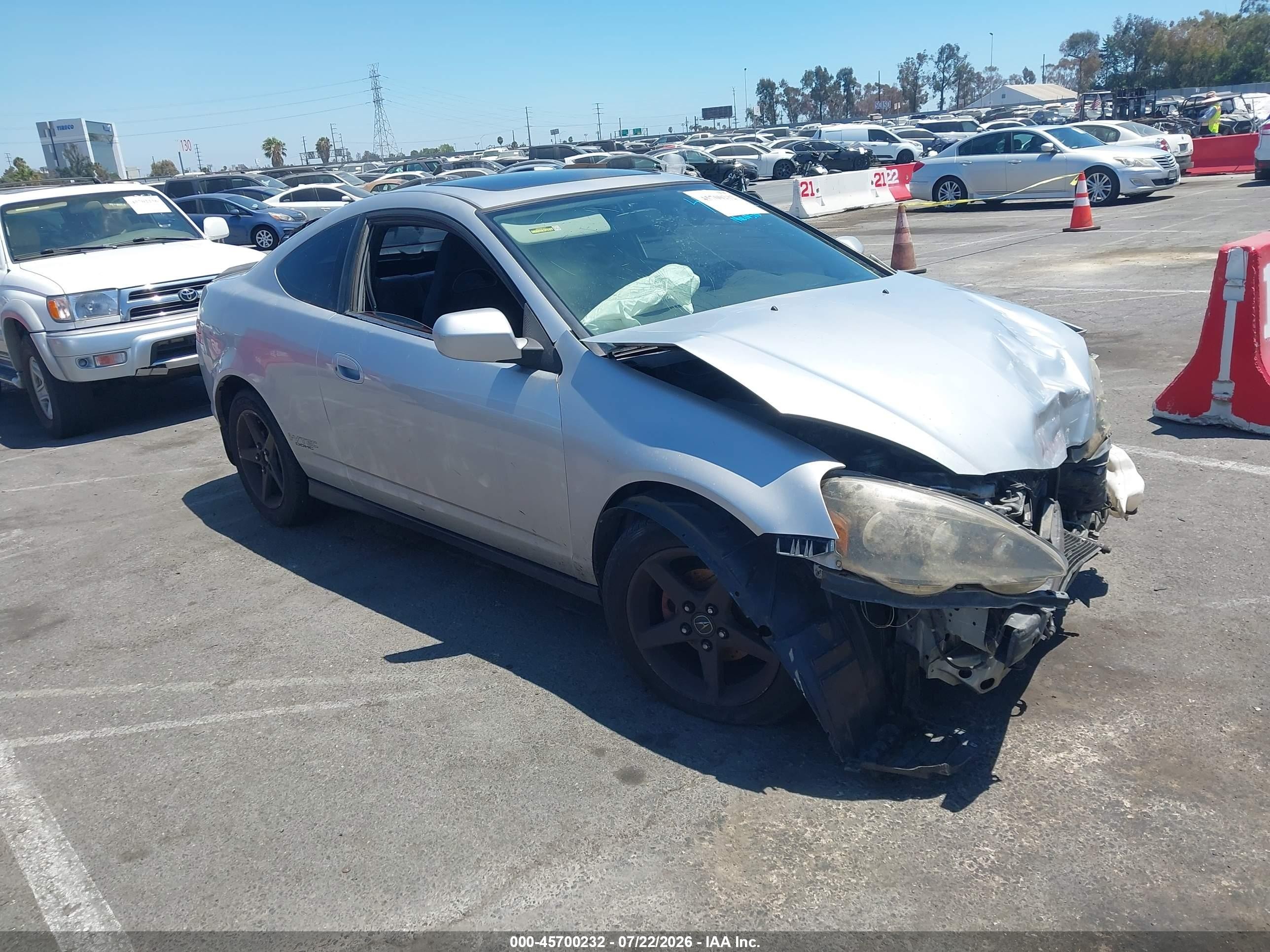 2003 Acura RSX, VIN JH4DC54893S002486 — Front end