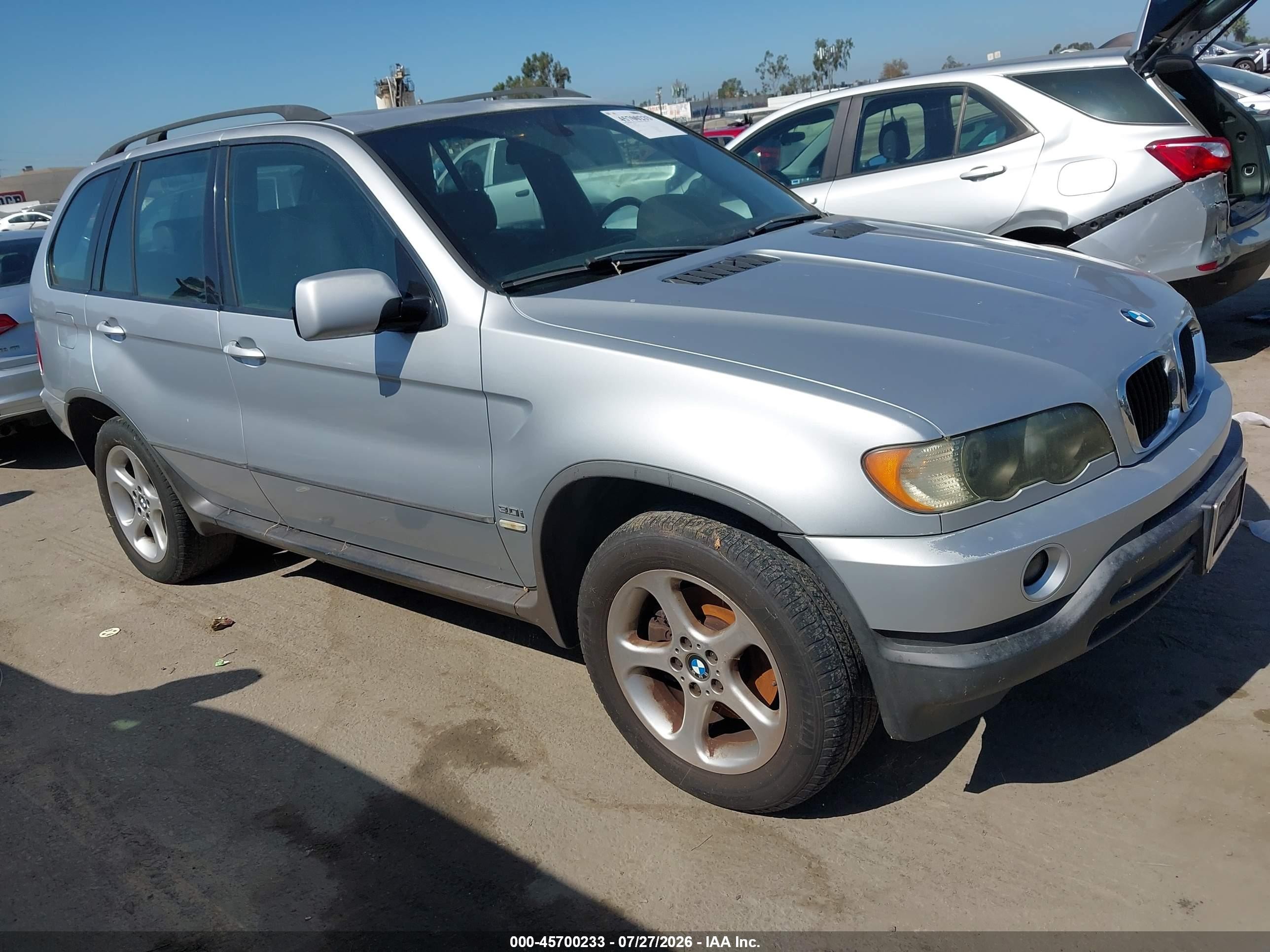 2002 BMW X5 3.0i, VIN 5UXFA53582LP48930 — Normal wear