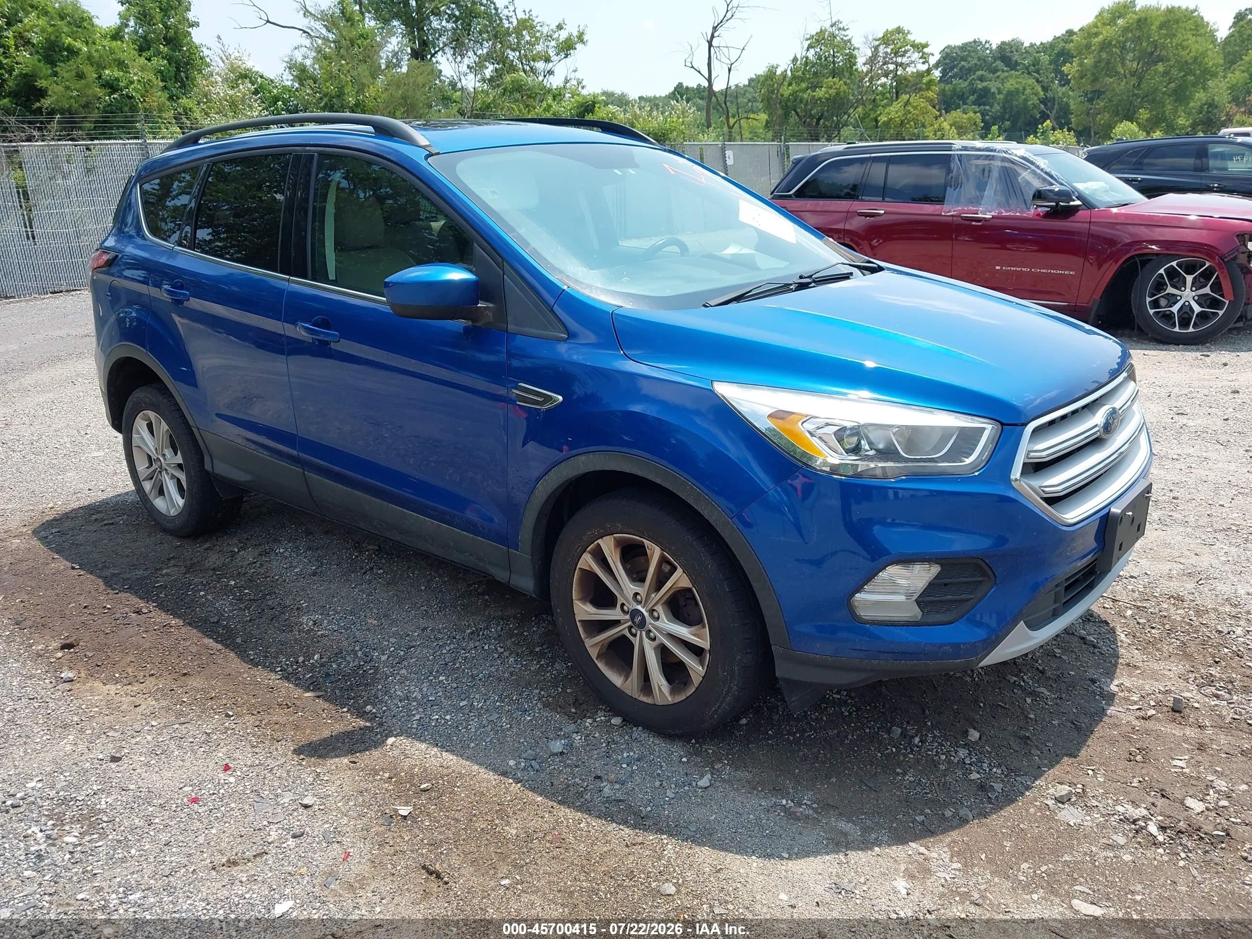 2018 Ford Escape SEL, VIN 1FMCU0HD6JUD00950 — Normal wear