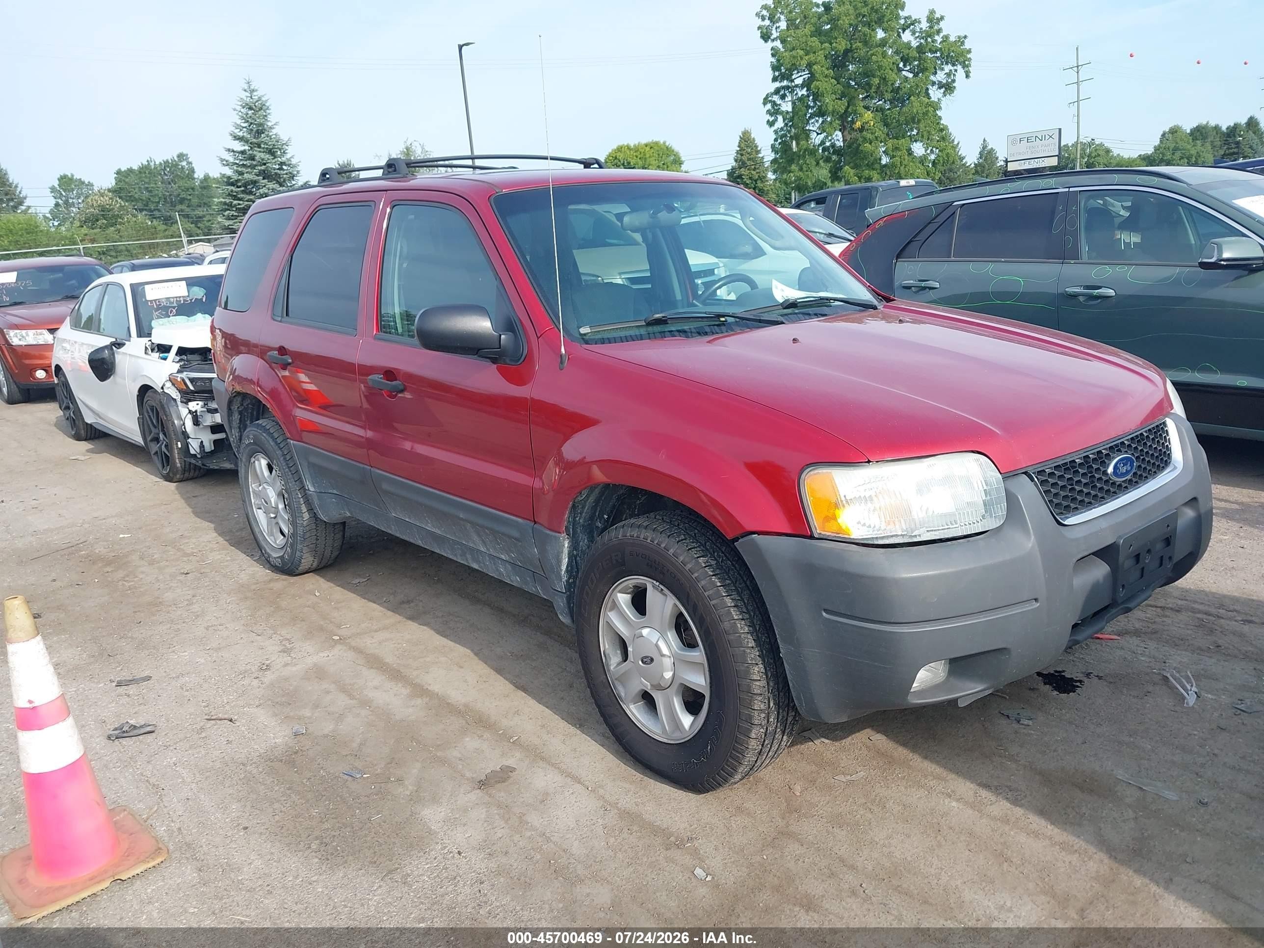 2004 Ford Escape XLT, VIN 1FMYU93194KA63250 — Обычный износ