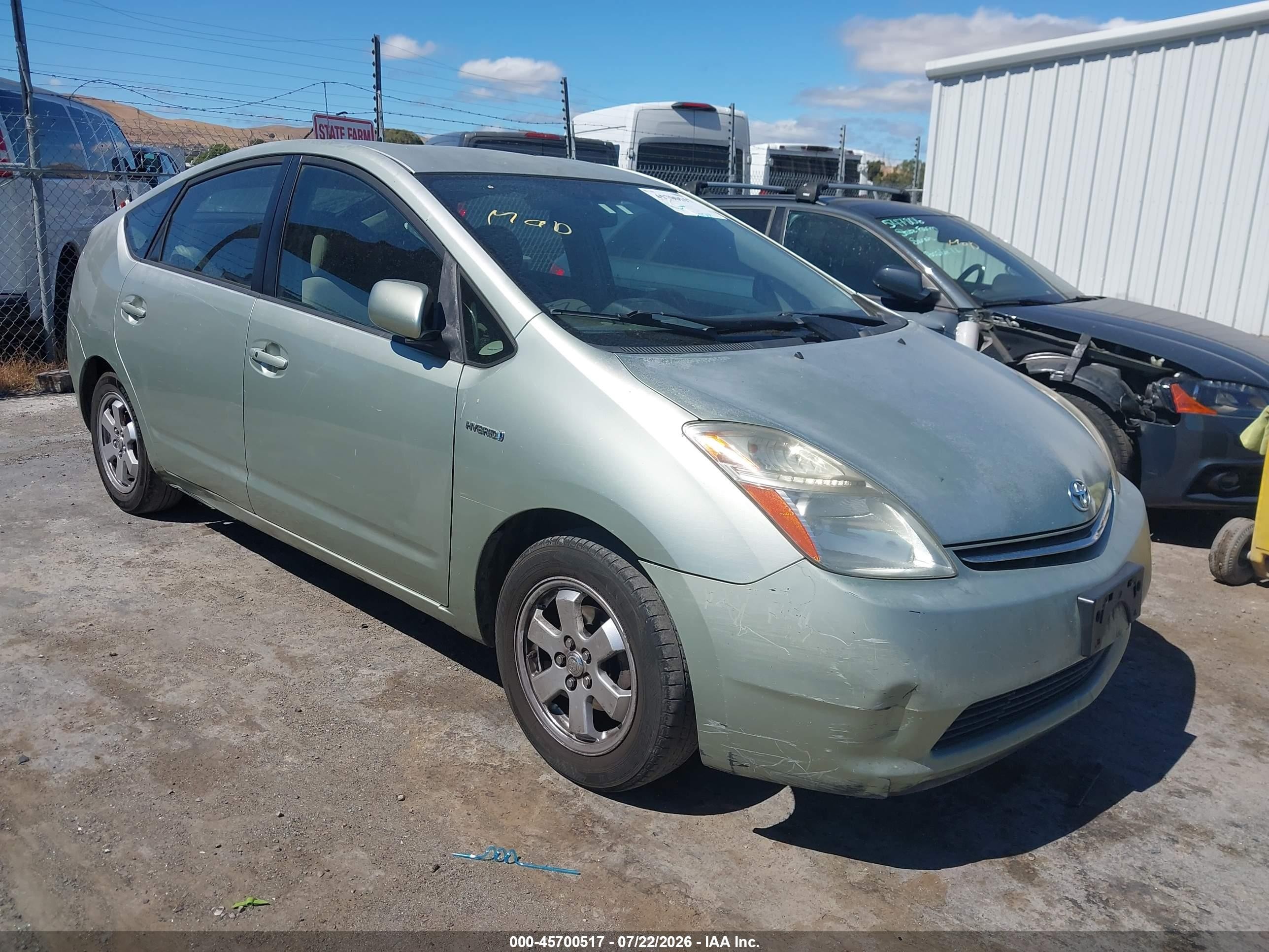 2007 Toyota Prius, VIN JTDKB20U477576435 — Theft recovery