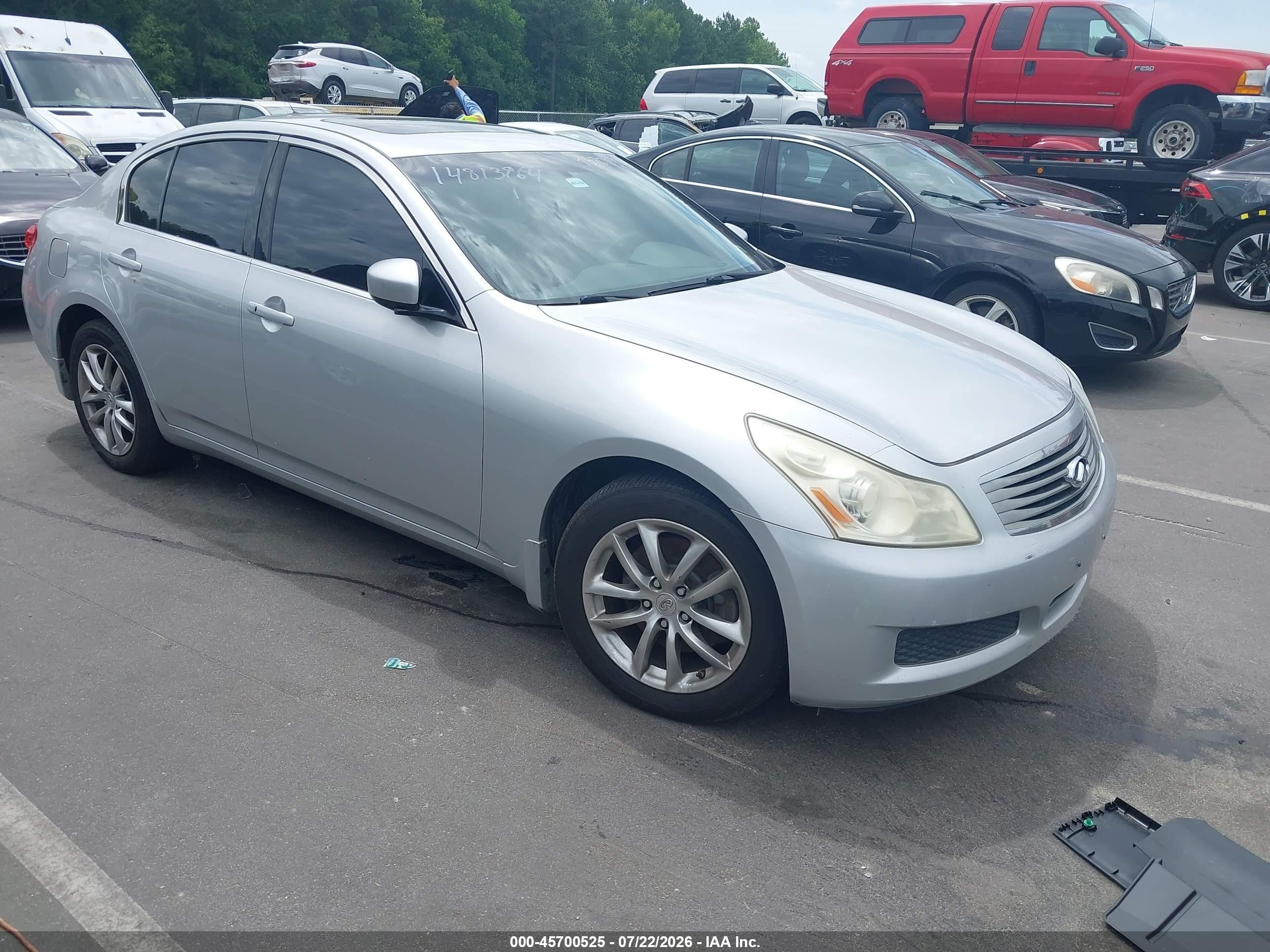 2009 Infiniti G37 x, VIN JNKCV61F09M052415 — Normal wear