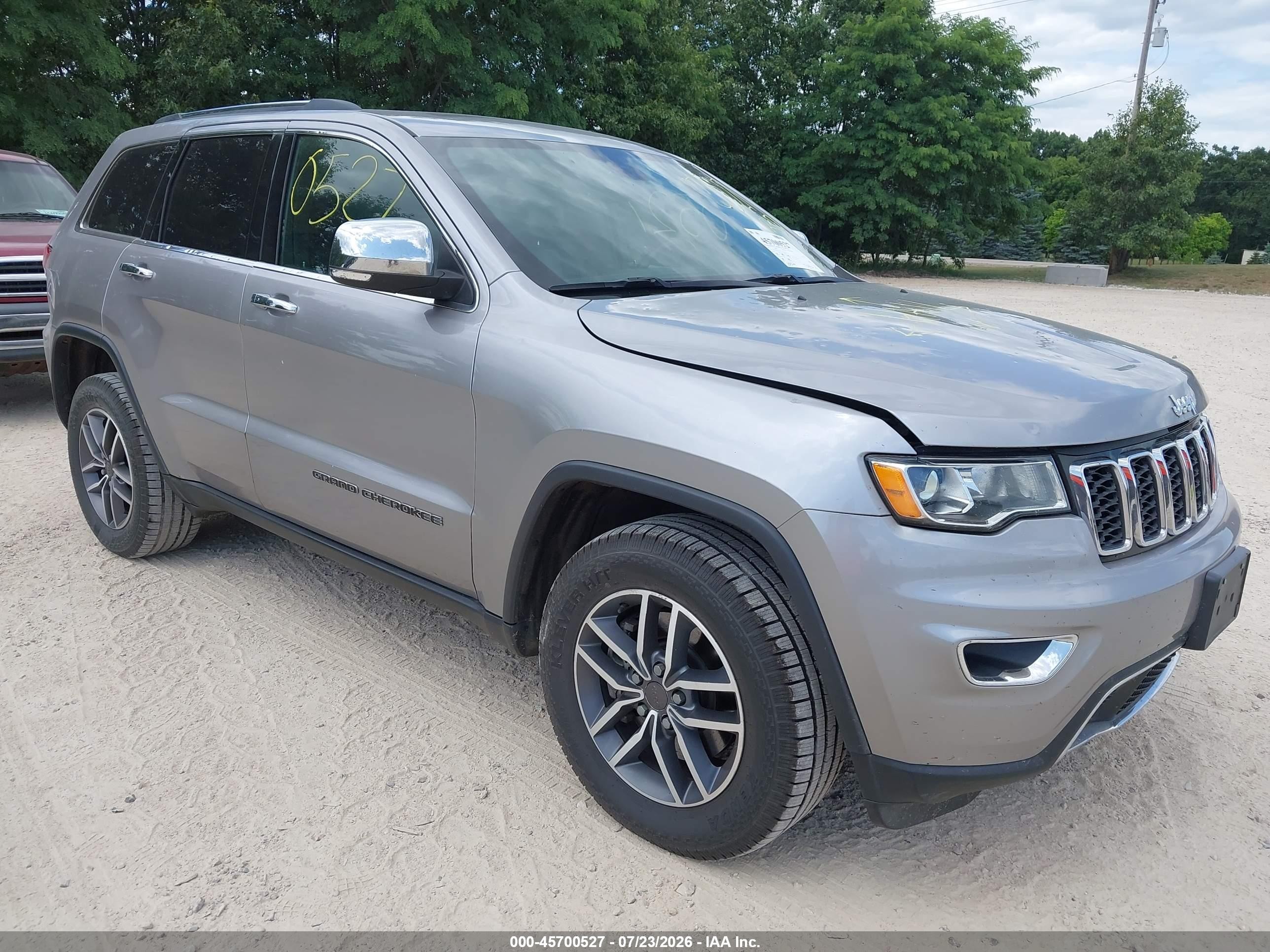 2021 Jeep Grand Cherokee Limited, VIN 1C4RJFBG9MC505329 — Hail