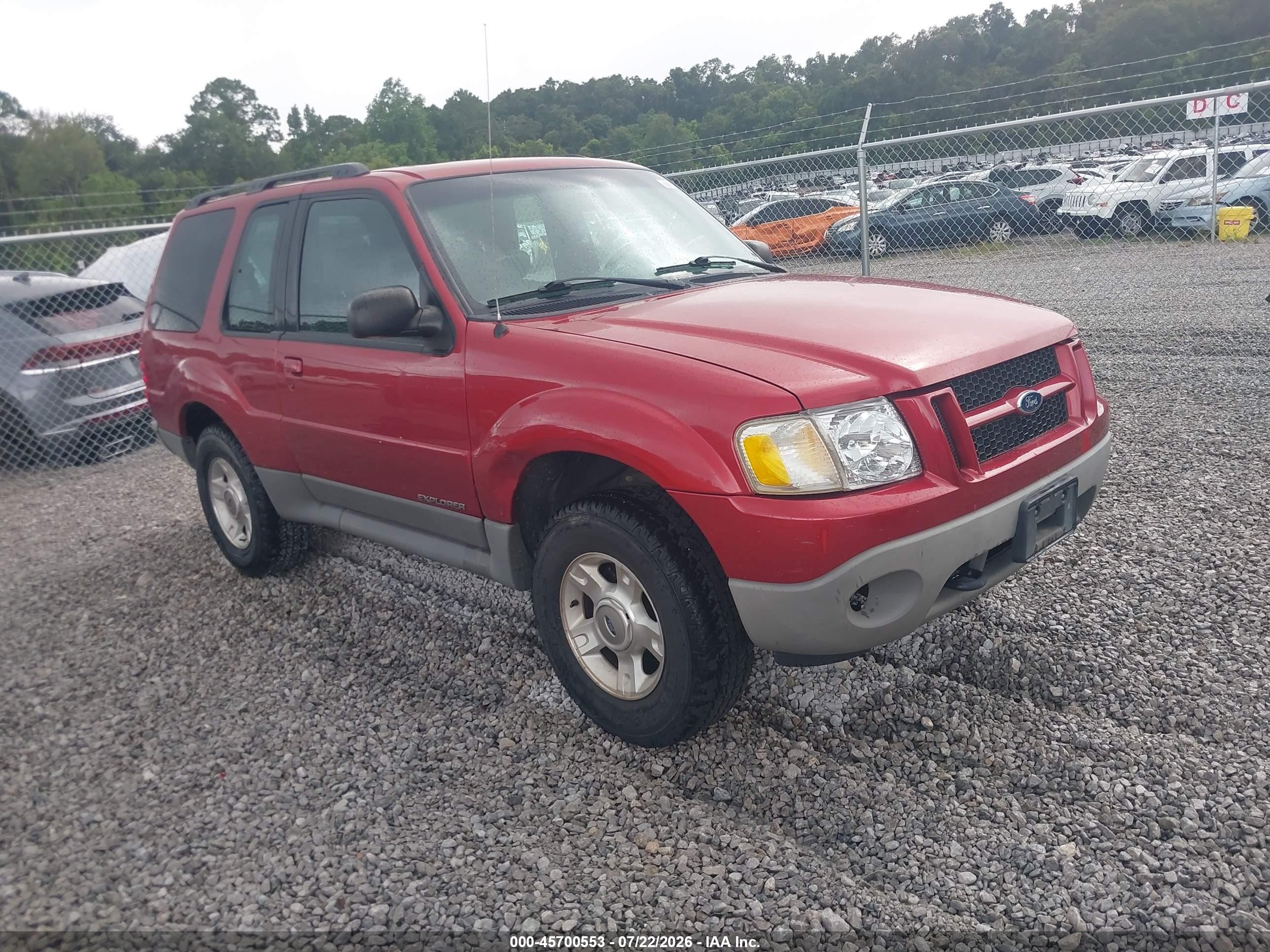2002 Ford Explorer Sport Value, VIN 1FMYU70E62UB37947 — Не указано