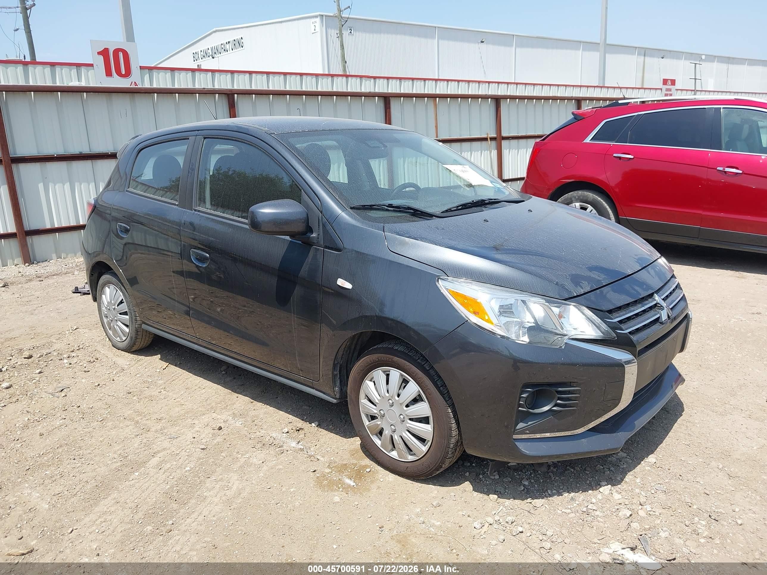2024 Mitsubishi Mirage ES, VIN ML32AUHJ0RH012676 — Water / flood