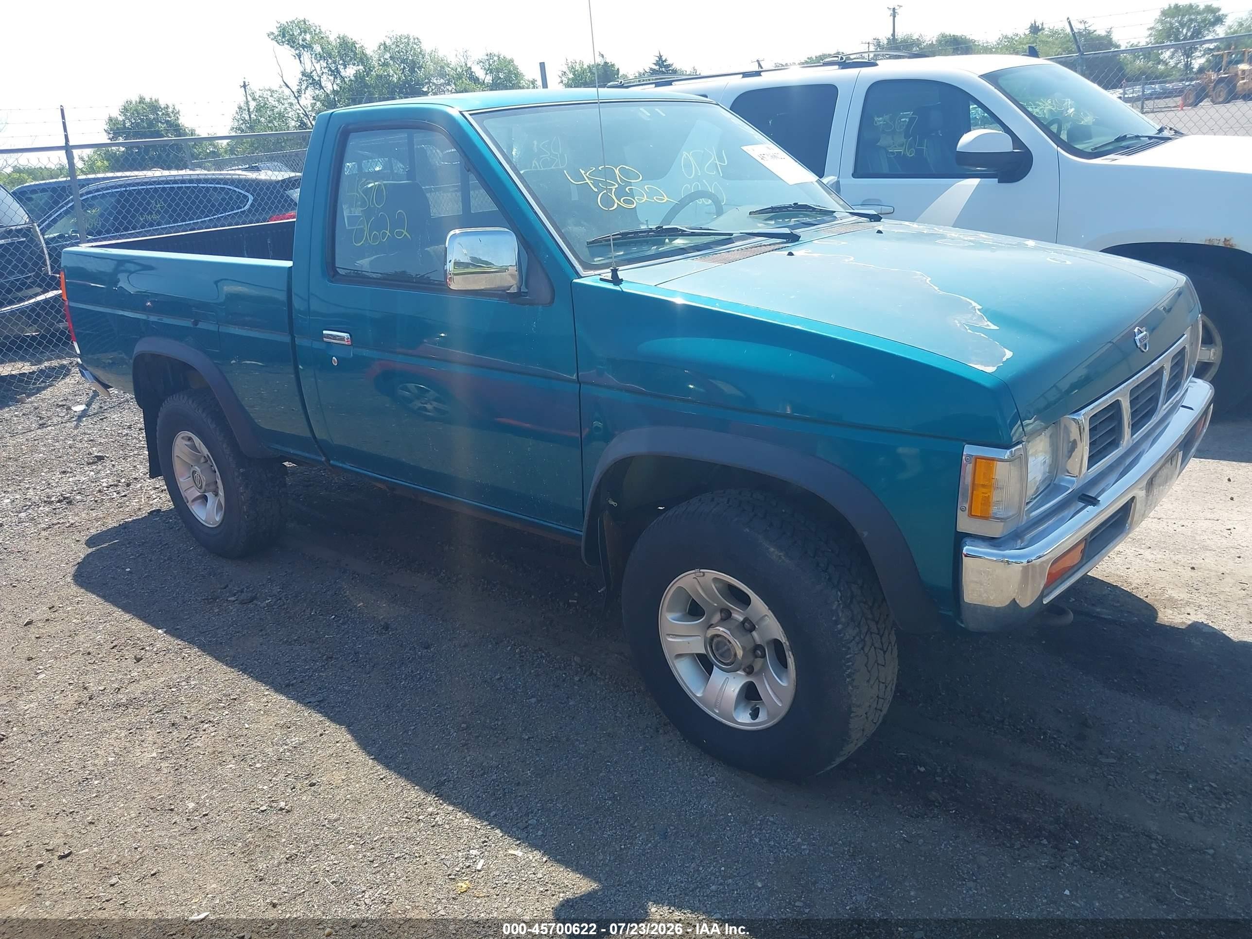 1997 Nissan Frontier XE, VIN 1N6SD11Y3VC347932 — Normal wear