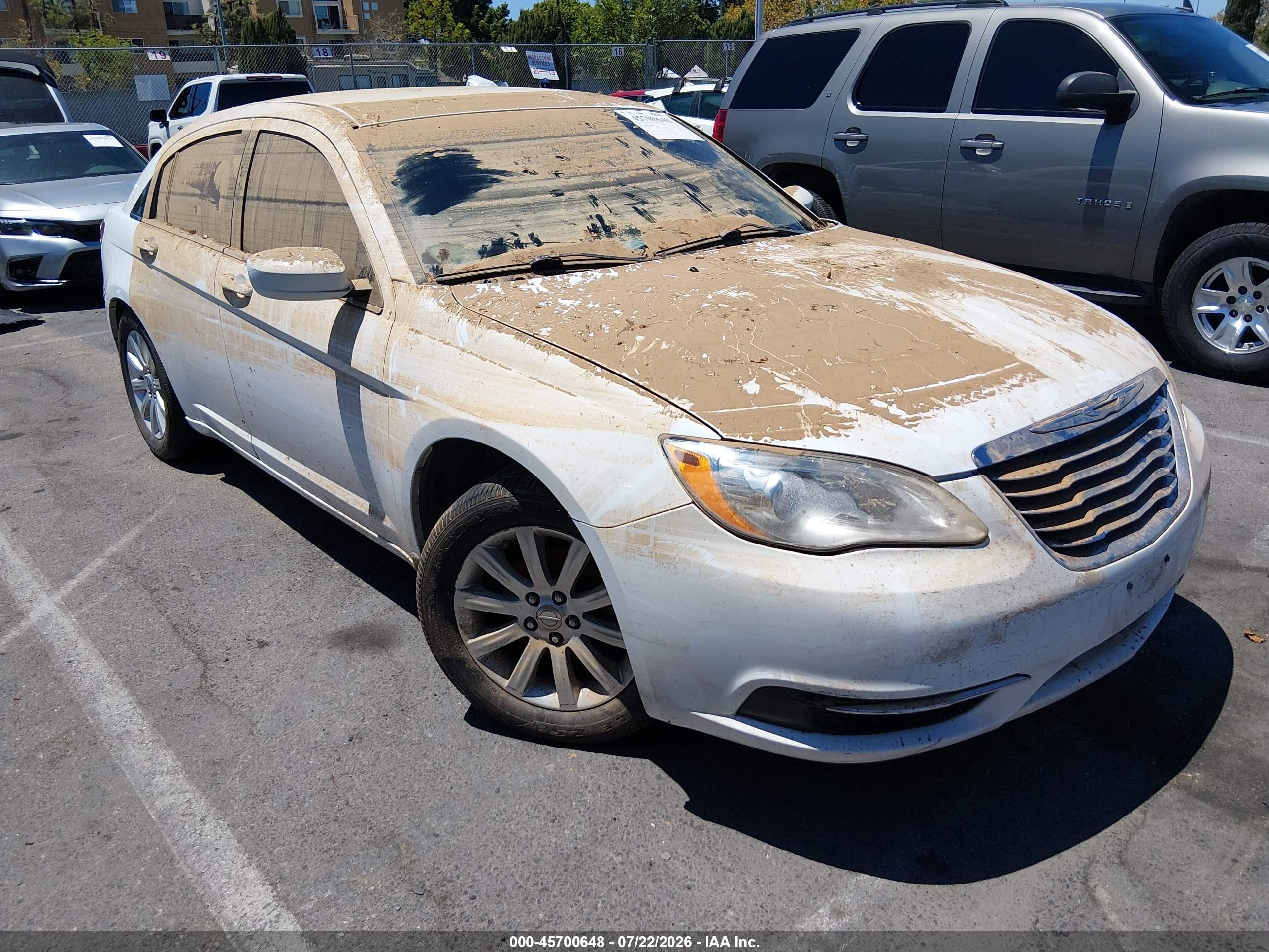 2013 Chrysler 200 Touring, VIN 1C3CCBBB5DN639809 — Fresh water flood