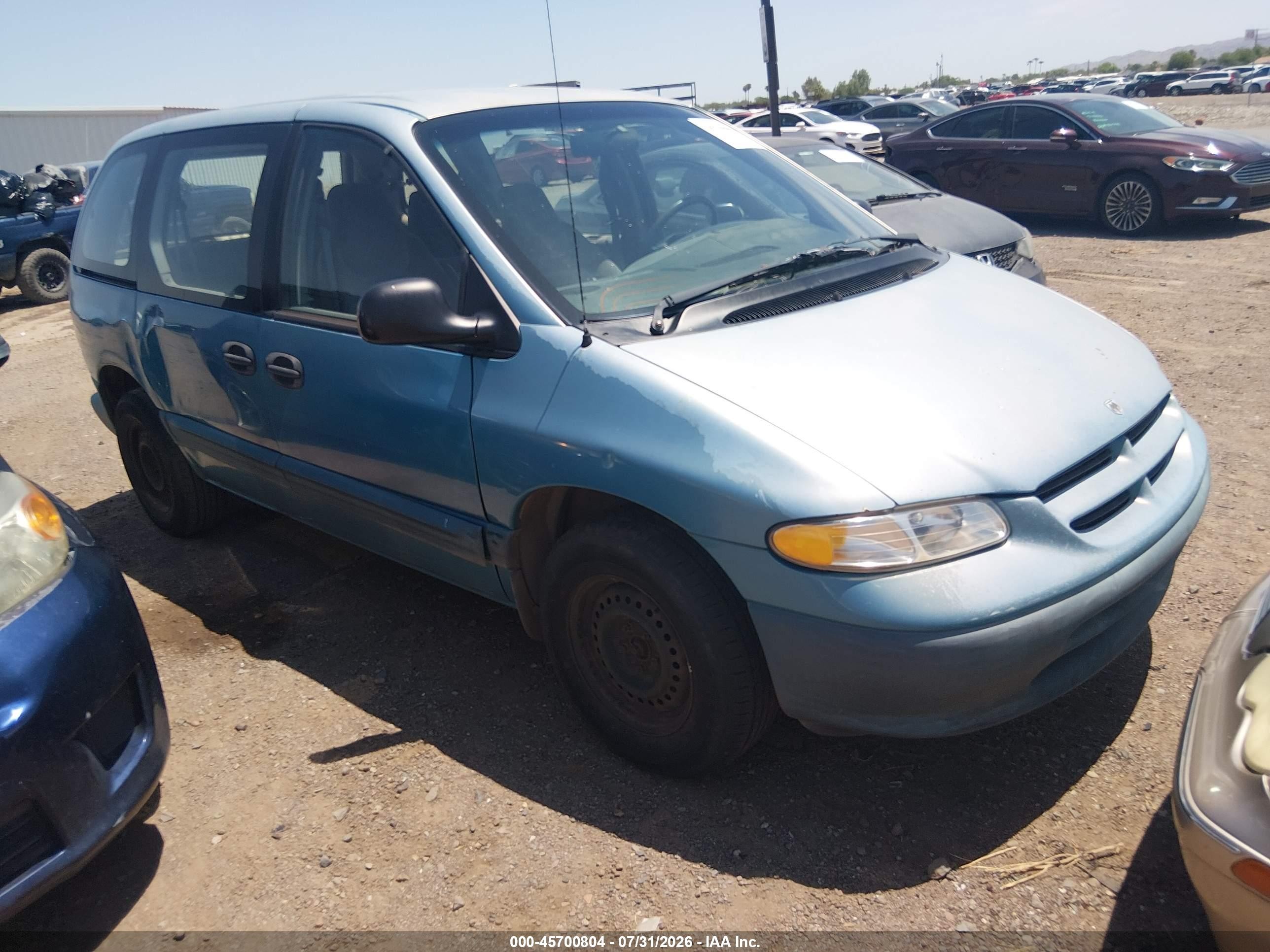 1998 Dodge Caravan SE, VIN 2B4GP4532WR702045 — Normal wear