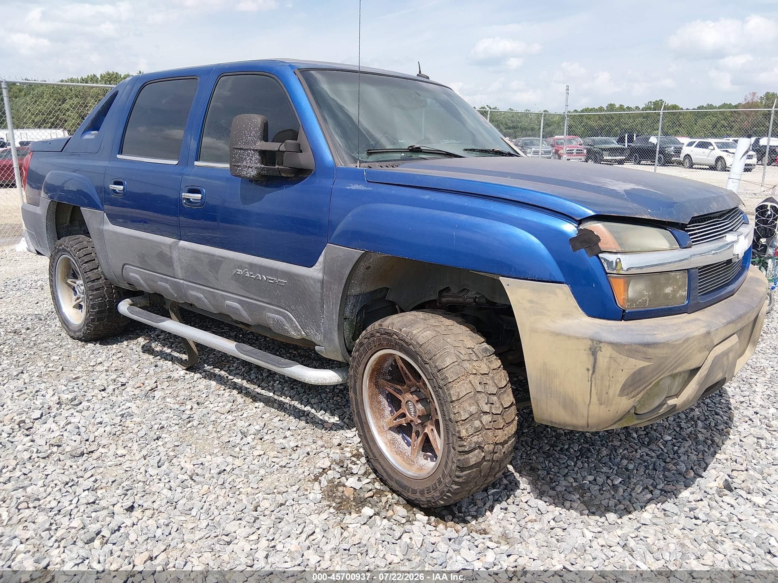 2003 Chevrolet Avalanche, VIN 3GNEC13T13G114458 — Normal wear