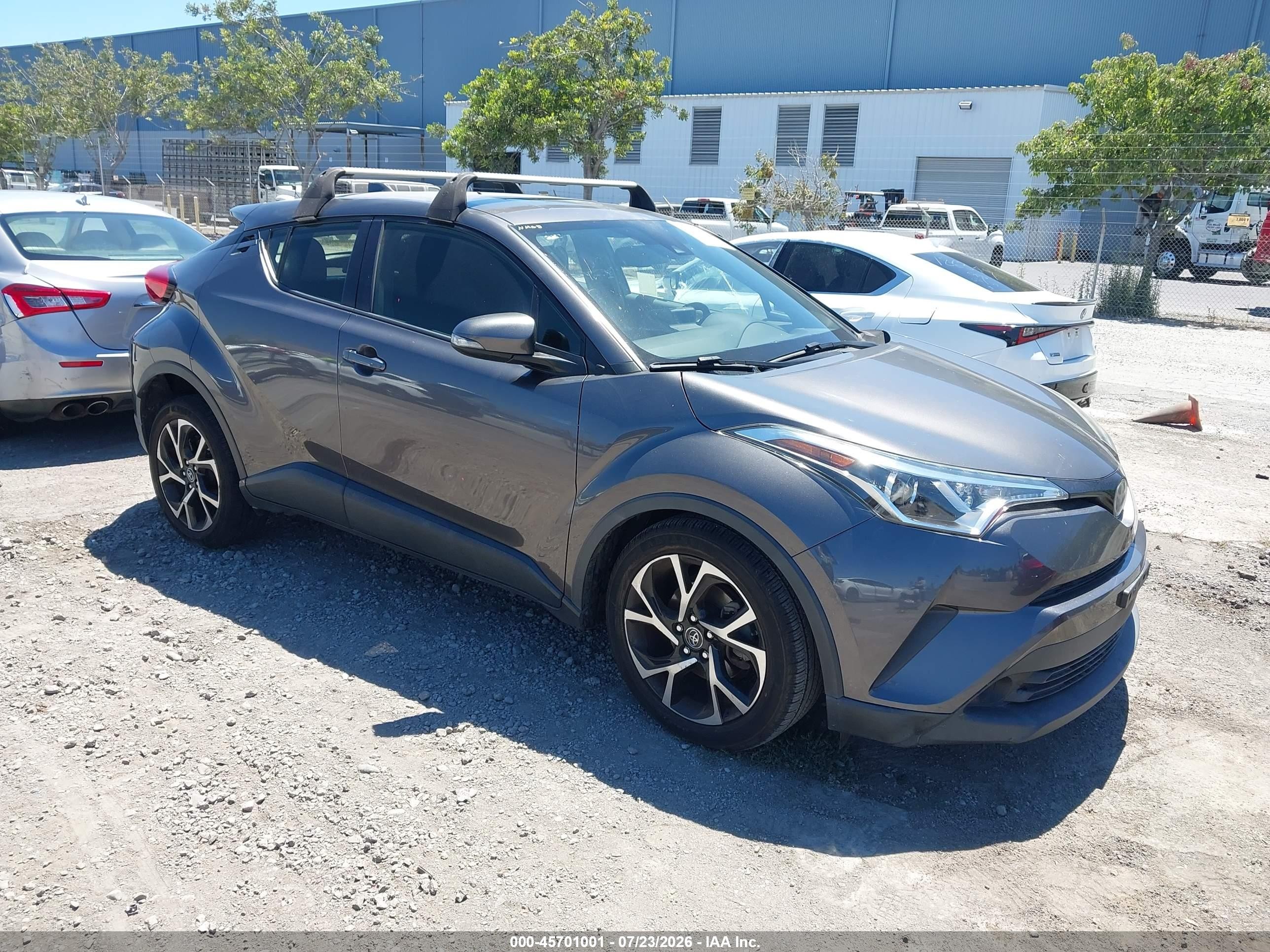 2019 Toyota C-HR LE, VIN JTNKHMBX4K1032008 — Rear end
