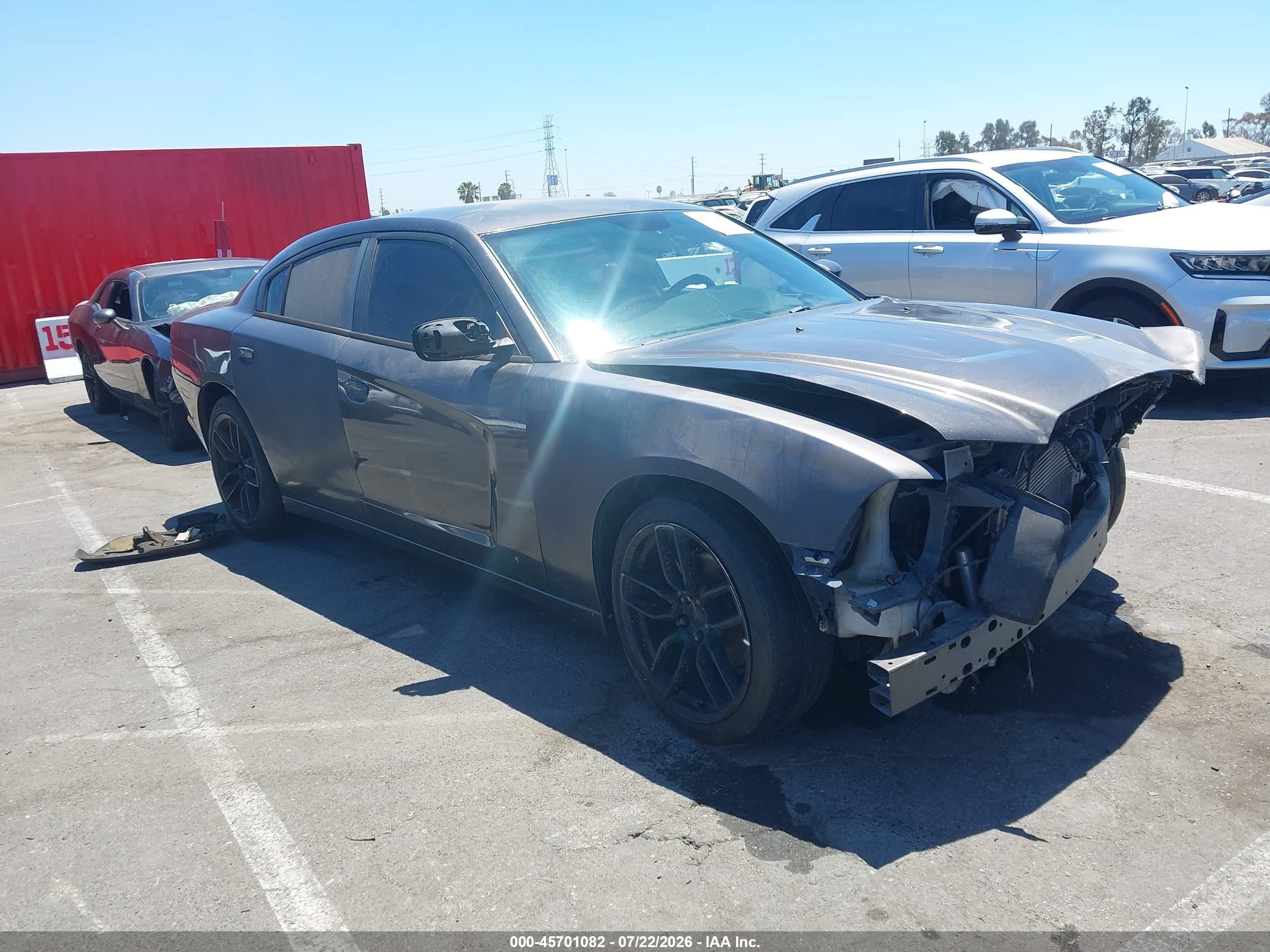 2014 Dodge Charger SE, VIN 2C3CDXBG1EH364147 — Normal wear