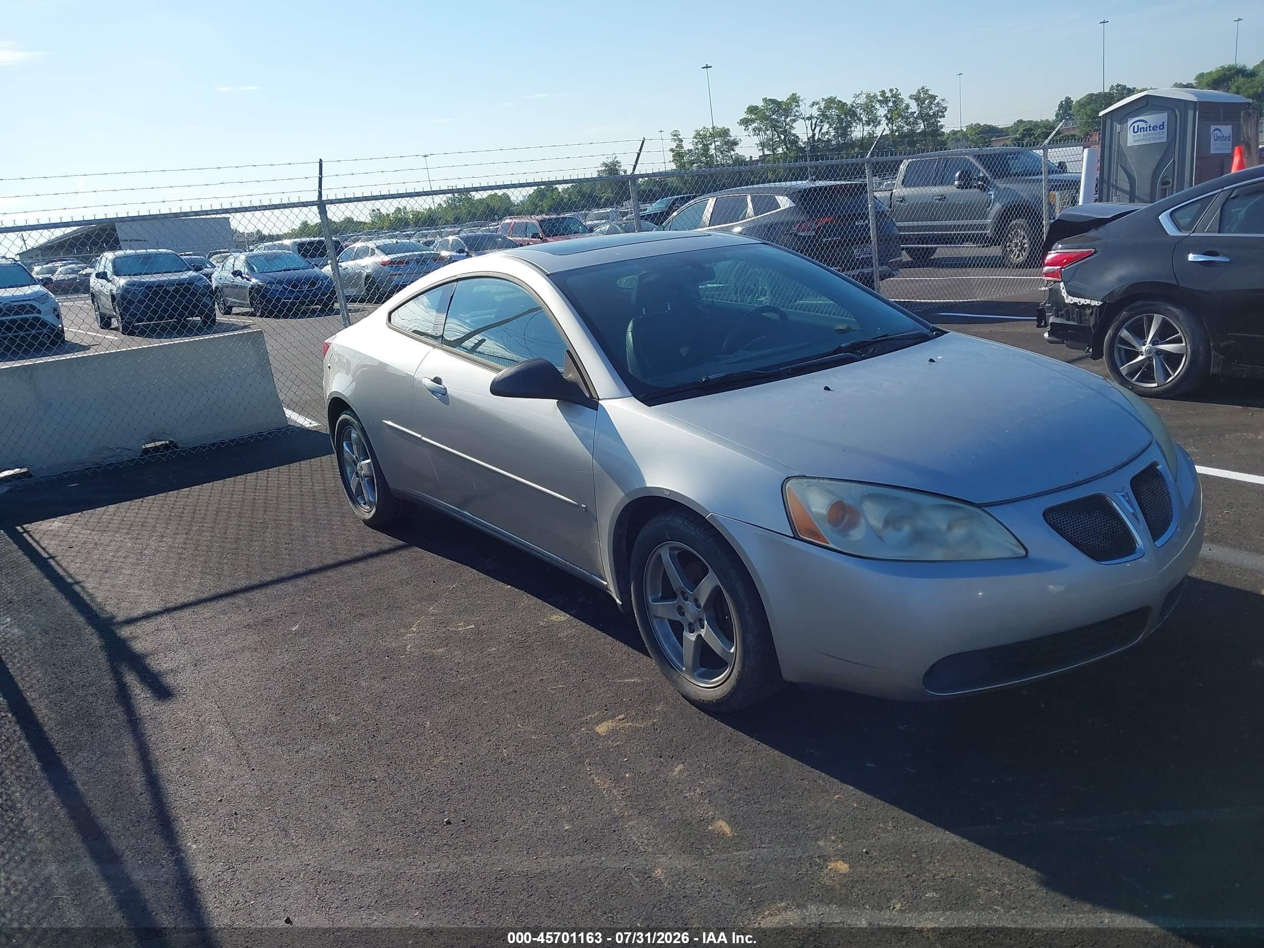 2006 Pontiac G6 GT, VIN 1G2ZH158864264822 — Normal wear