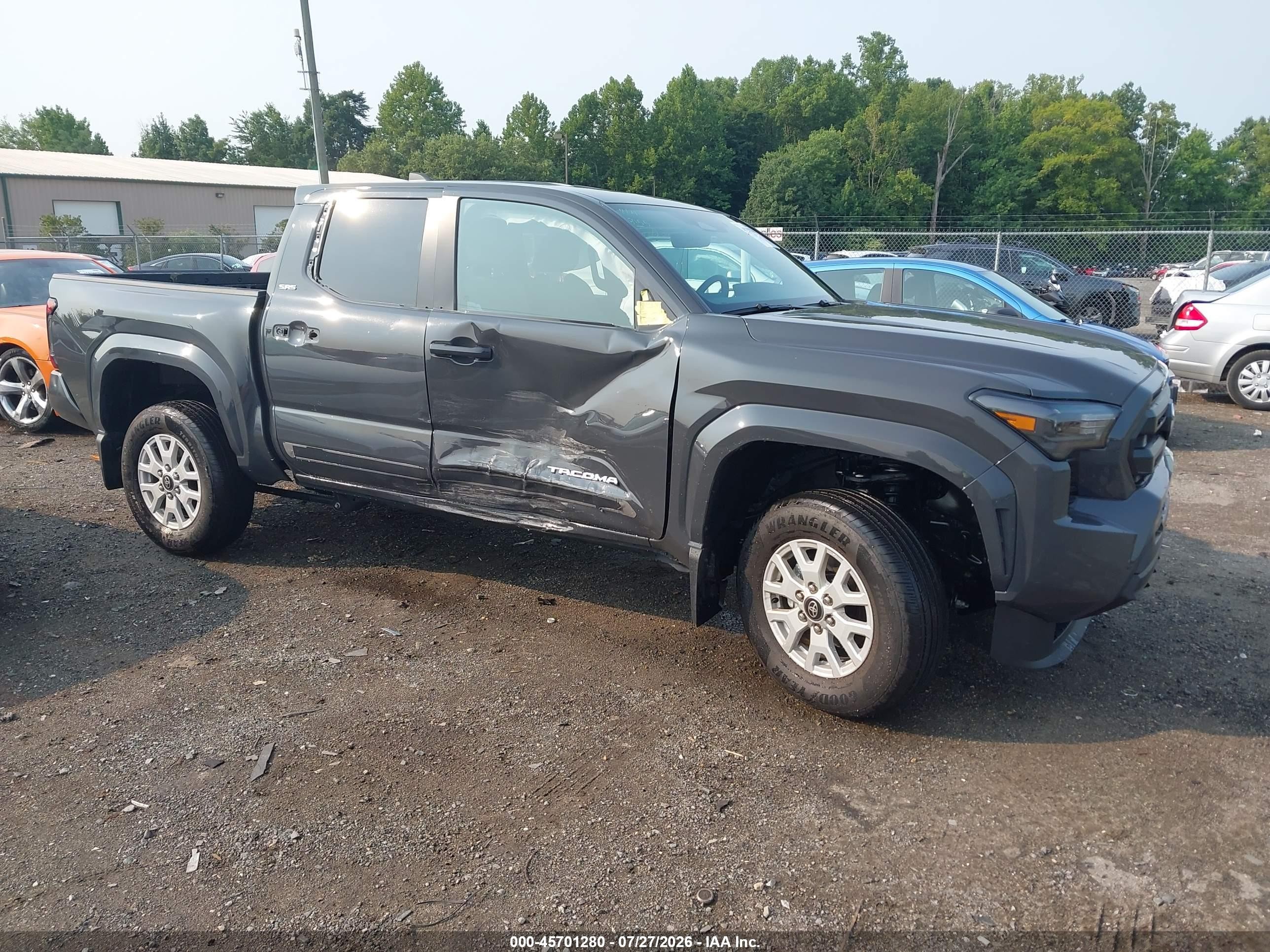 2025 Toyota Tacoma TRD Off Road, VIN 3TMLB5JN8SM177443 — Side