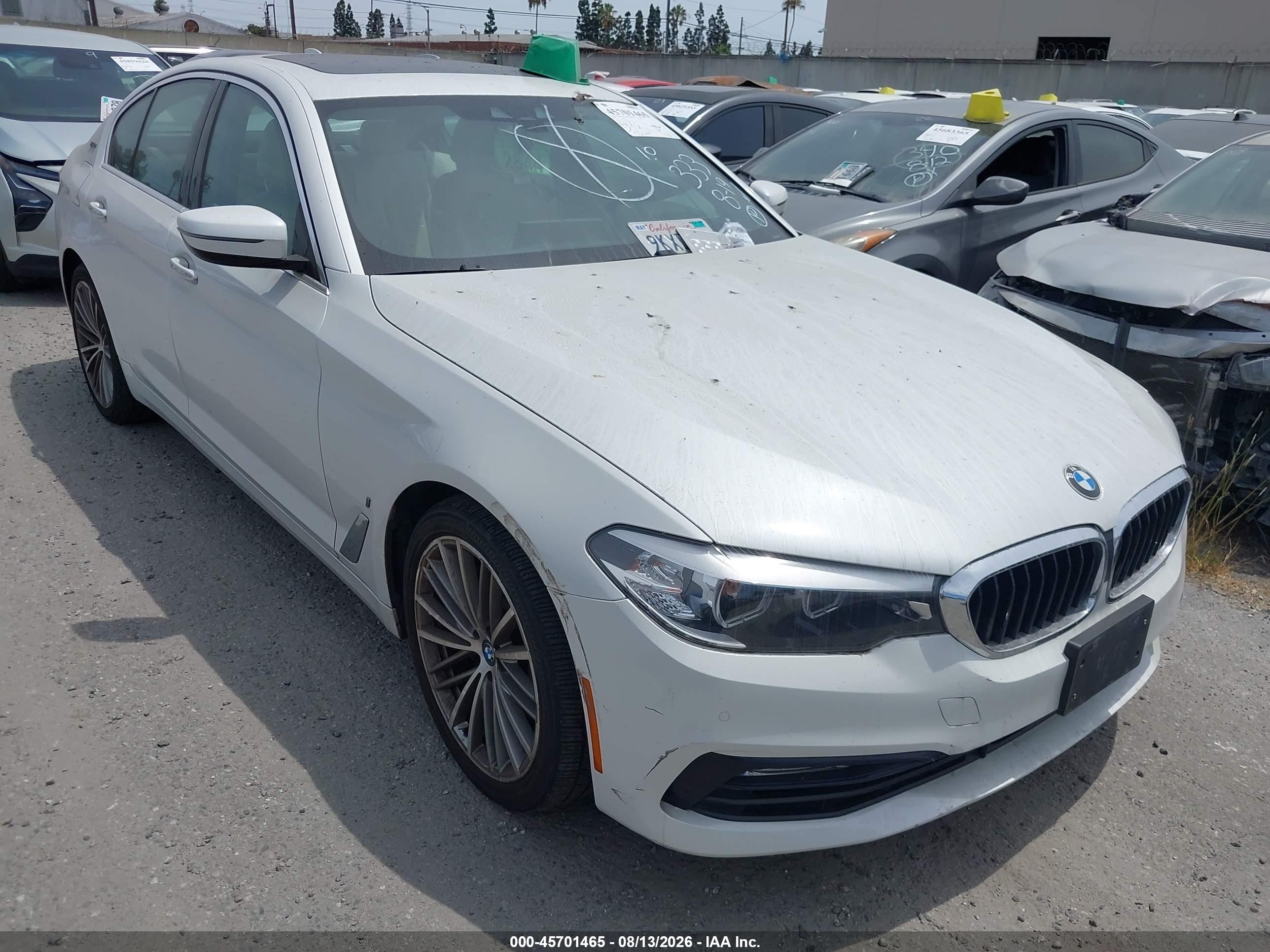 2018 BMW 5 Series 530e, VIN WBAJA9C51JB250573 — Undercarriage