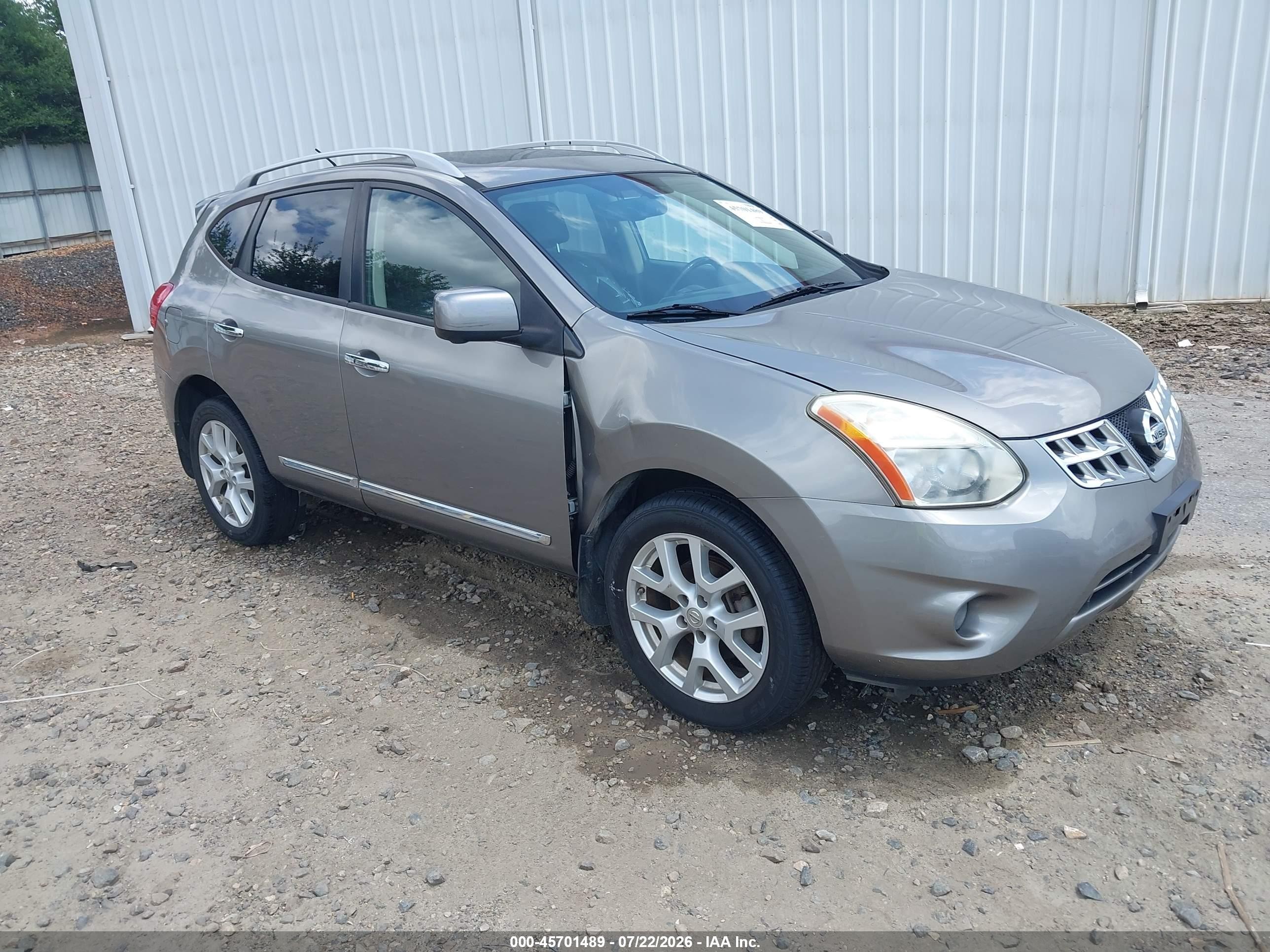 2012 Nissan Rogue SV, VIN JN8AS5MV7CW402704 — Normal wear