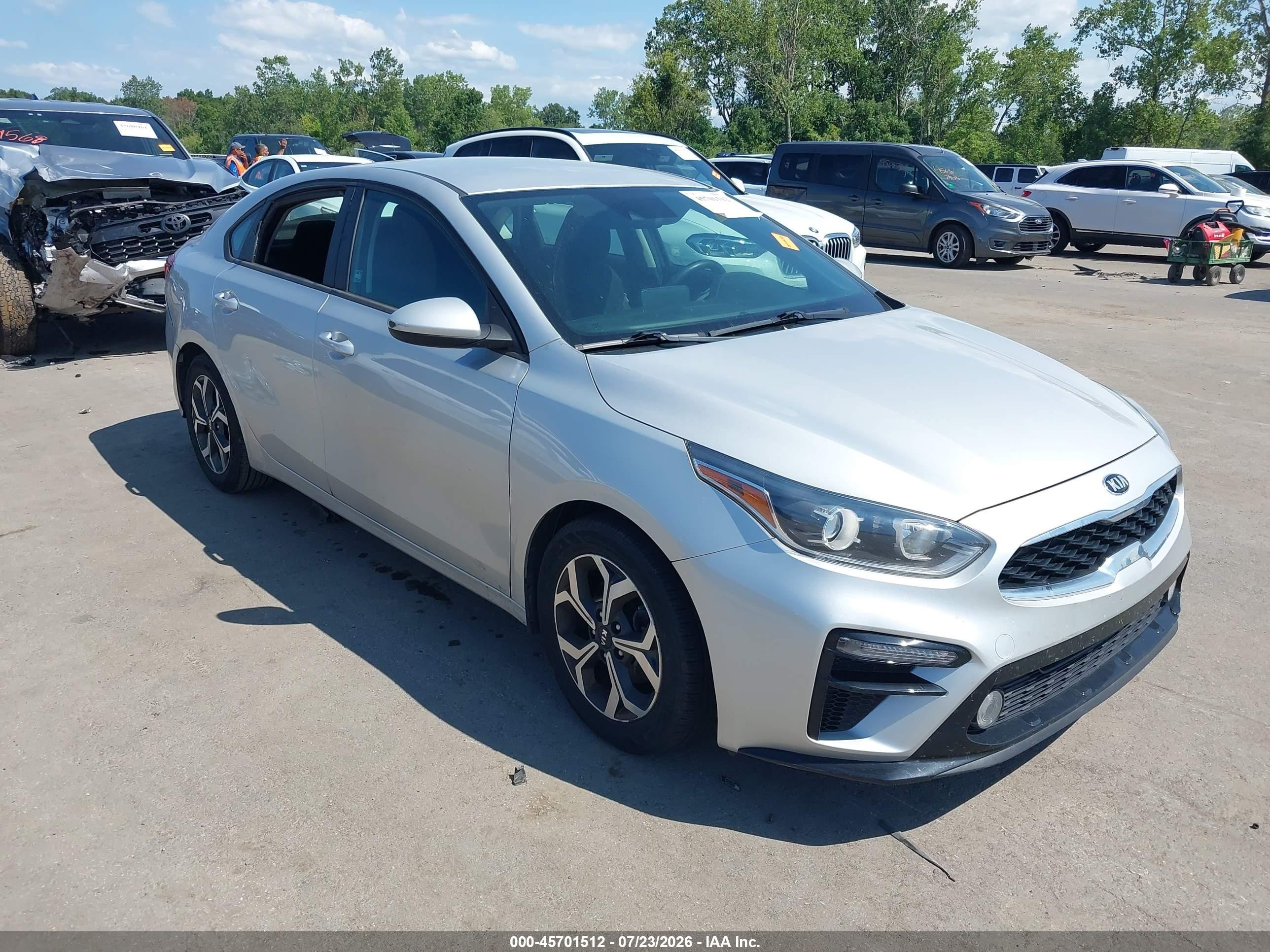 2021 Kia Forte LXS, VIN 3KPF24AD2ME414763 — После угона