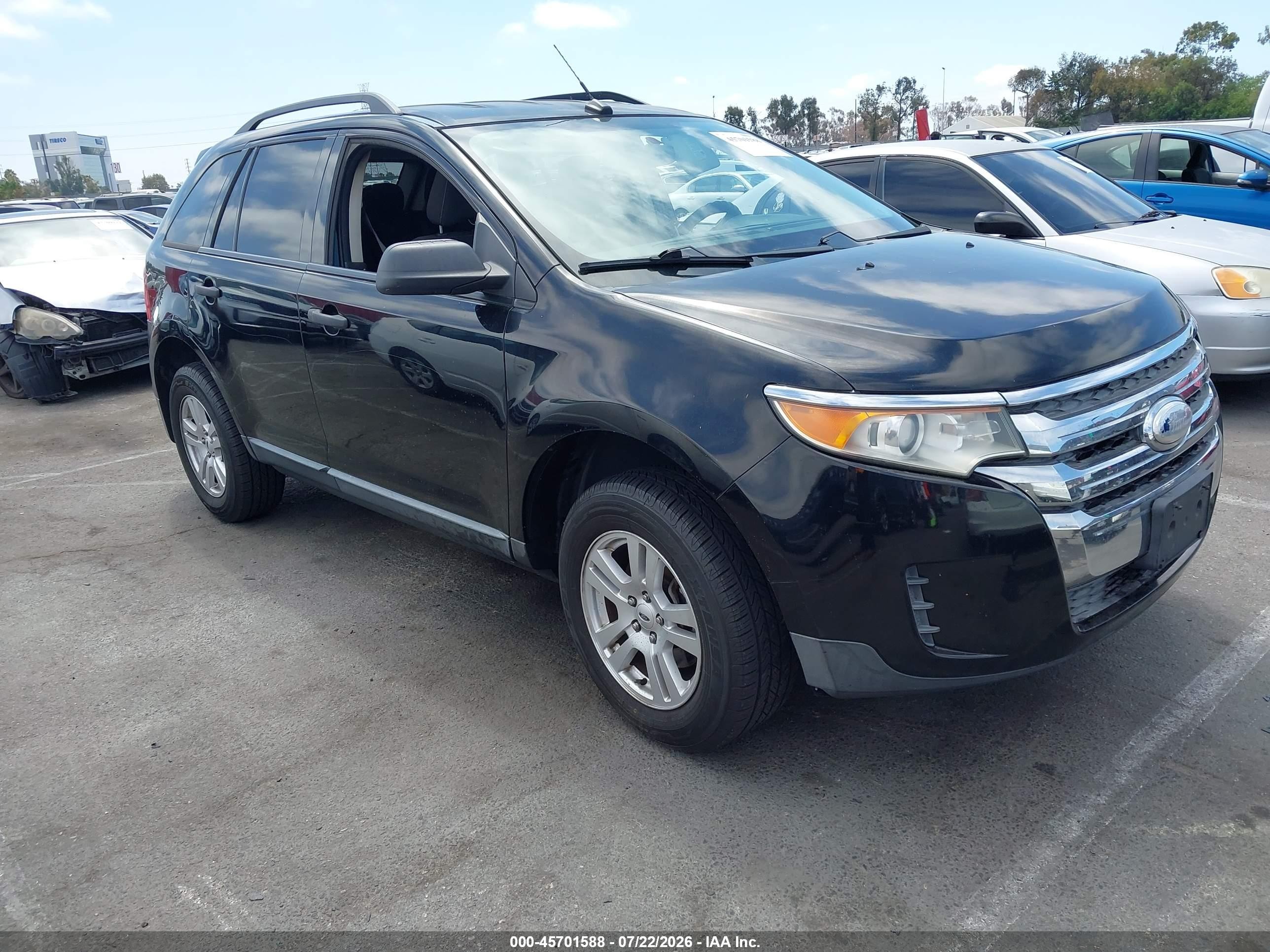 2012 Ford Edge SE, VIN 2FMDK3GC6CBA27523 — Normal wear