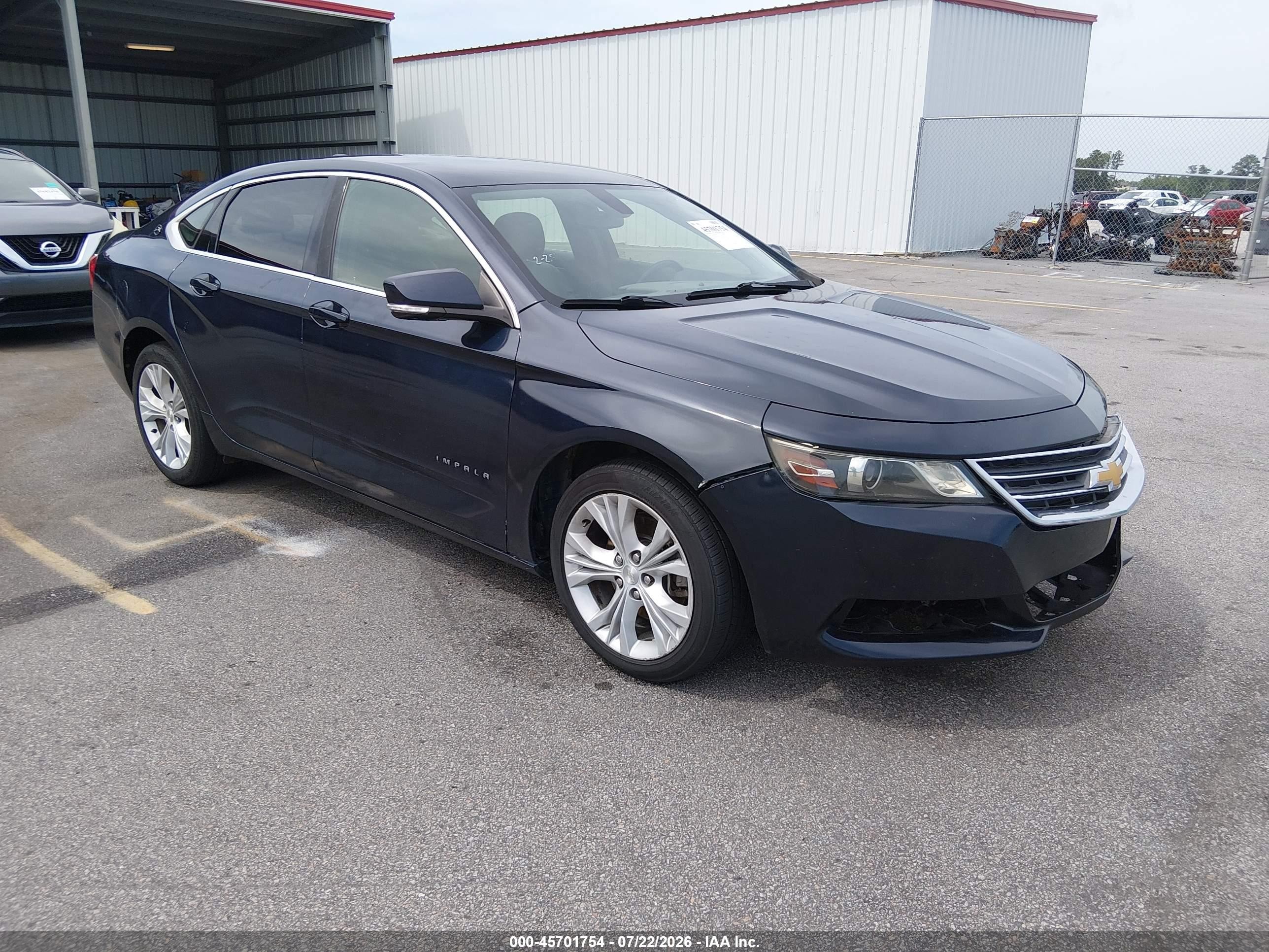 2015 Chevrolet Impala LT, VIN 2G1115SLXF9133569 — Normal wear