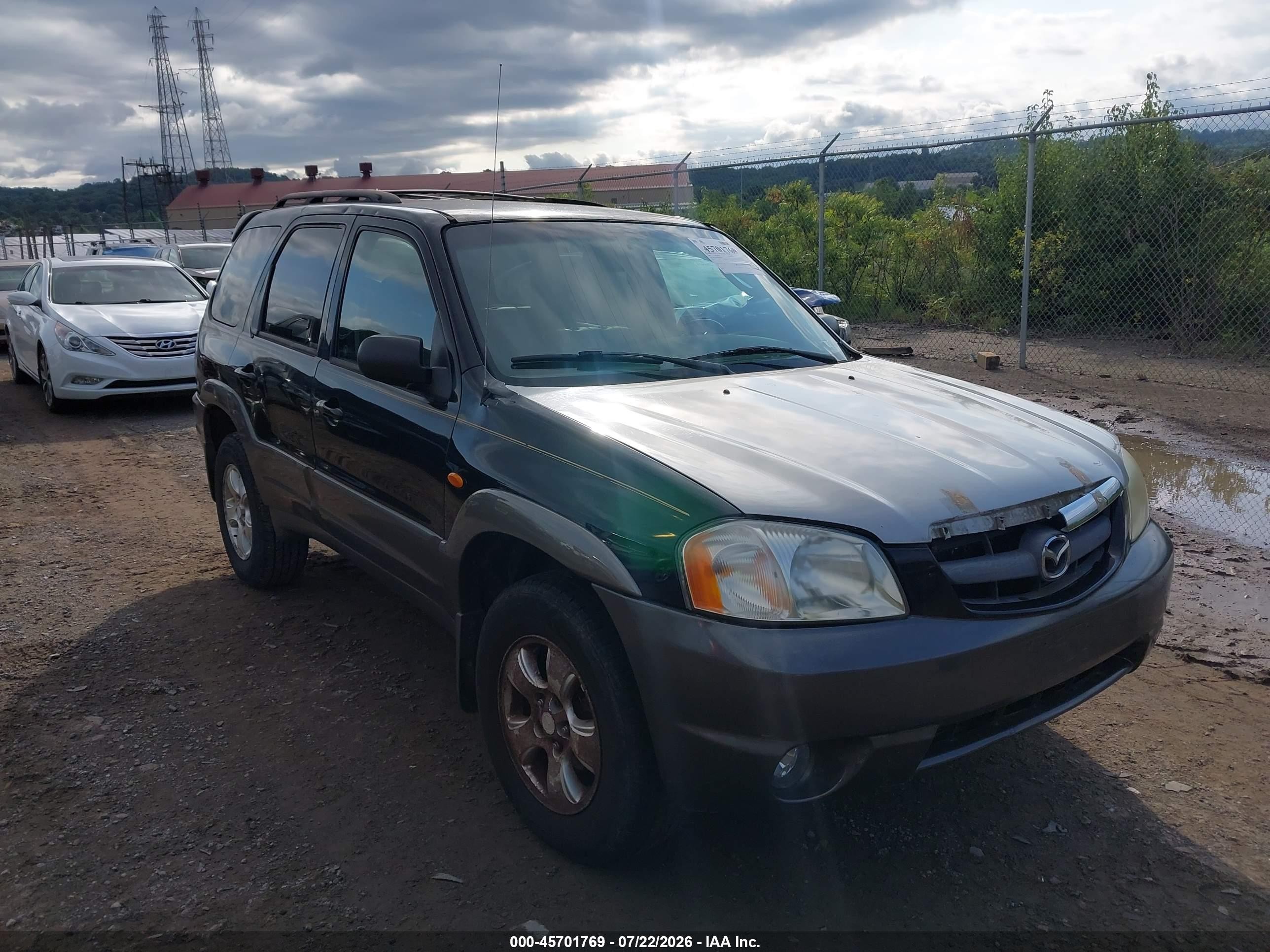 2003 Mazda Tribute ES, VIN 4F2CZ96163KM46220 — Normal wear