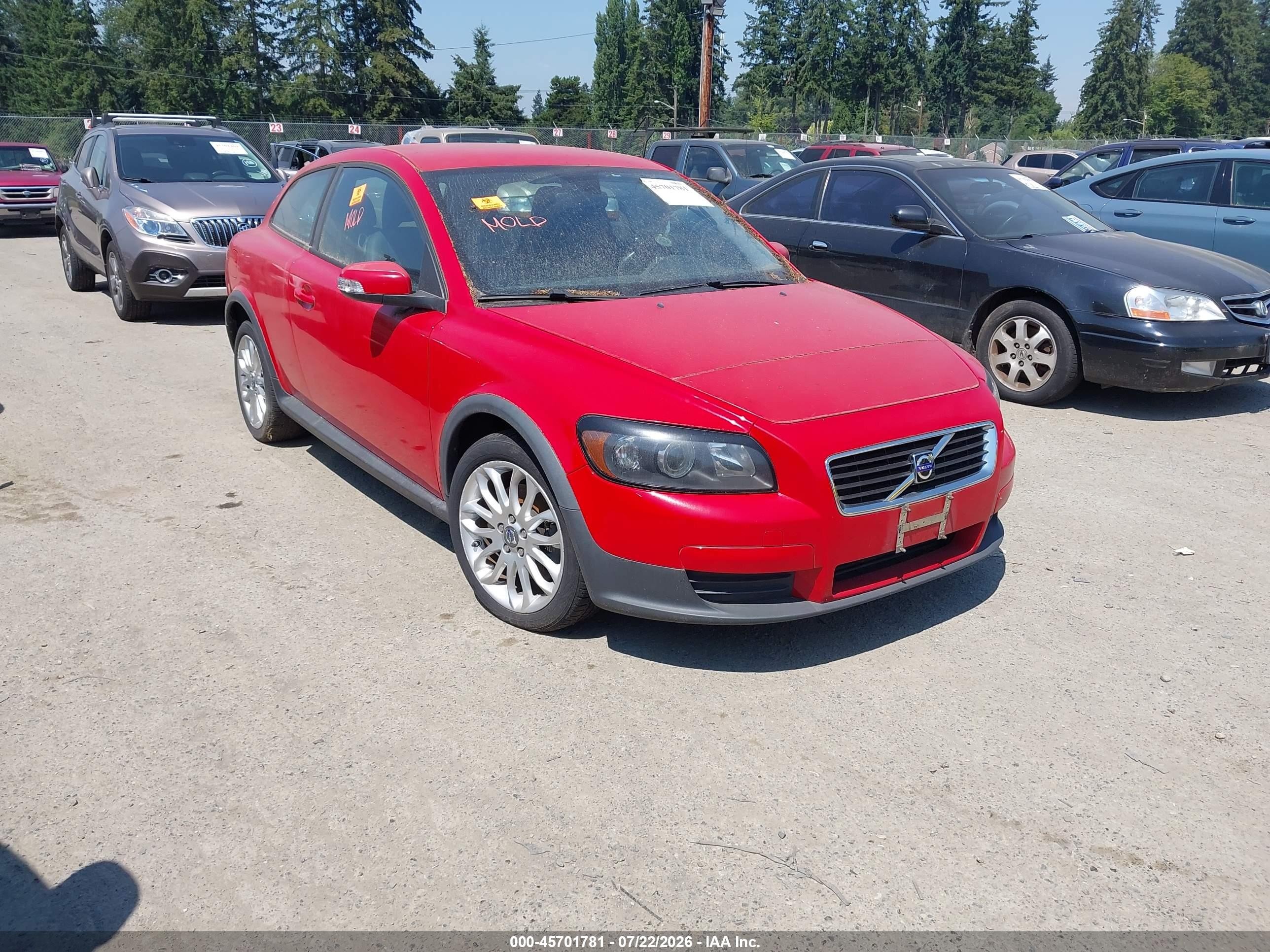 2009 Volvo C30, VIN YV1MK672192127650 — Обычный износ