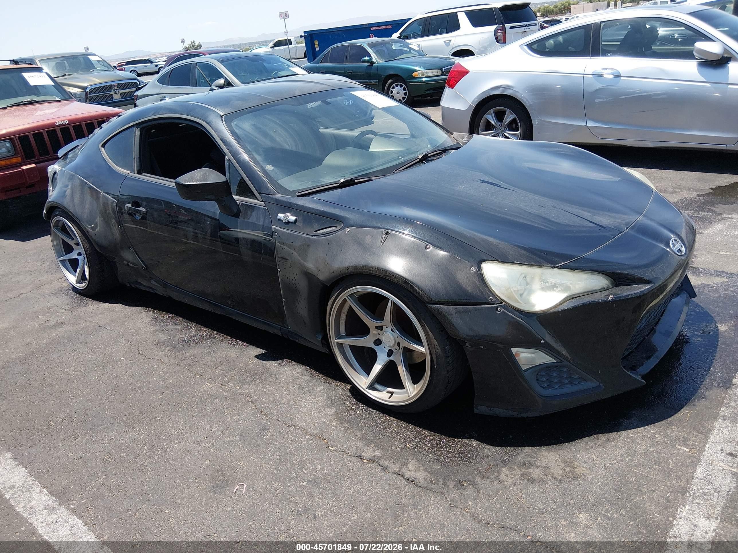 2013 Scion FR-S 10 Series, VIN JF1ZNAA1XD2720136 — Normal wear