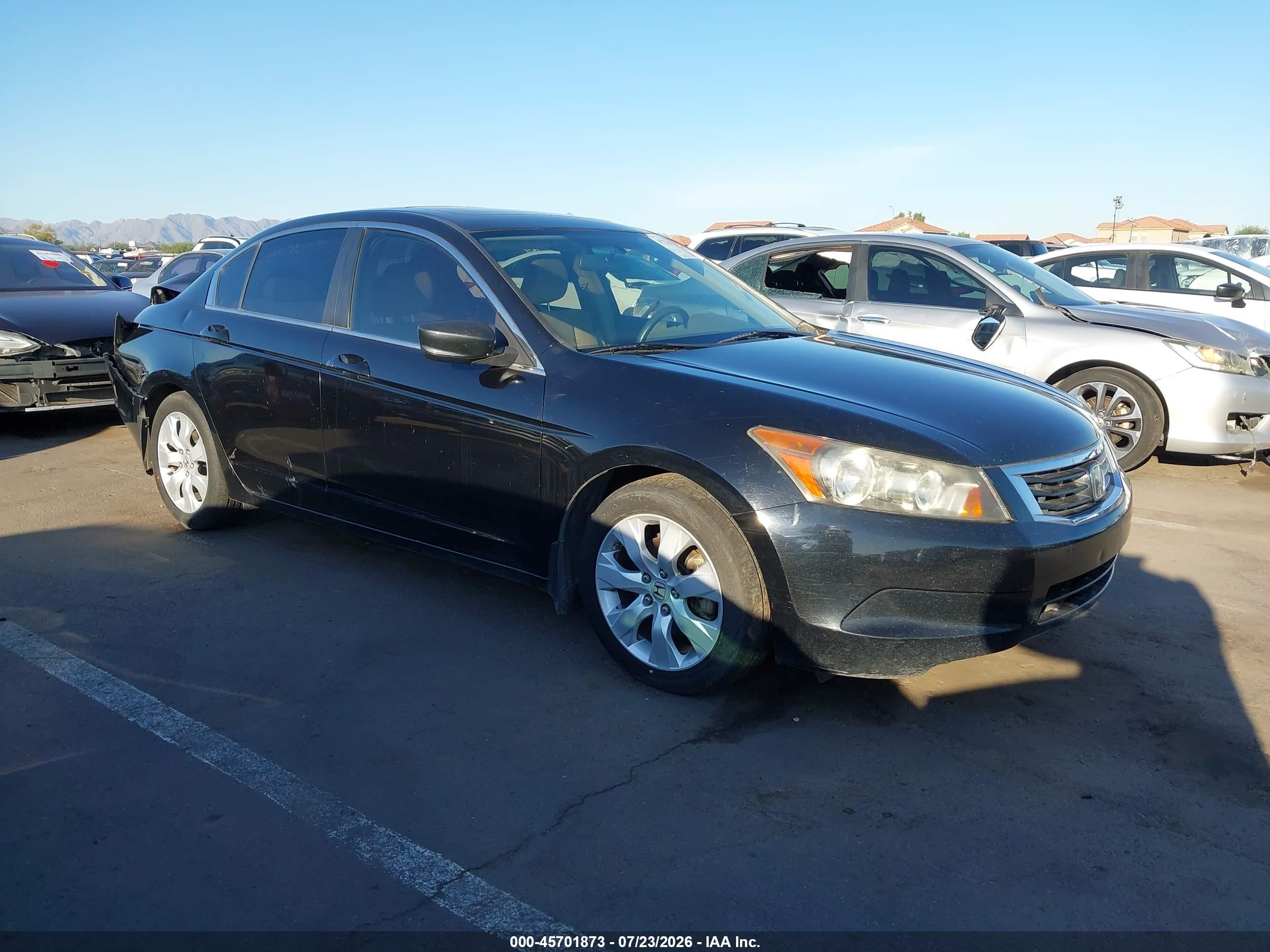 2008 Honda Accord EX, VIN JHMCP26758C031567 — Rear end