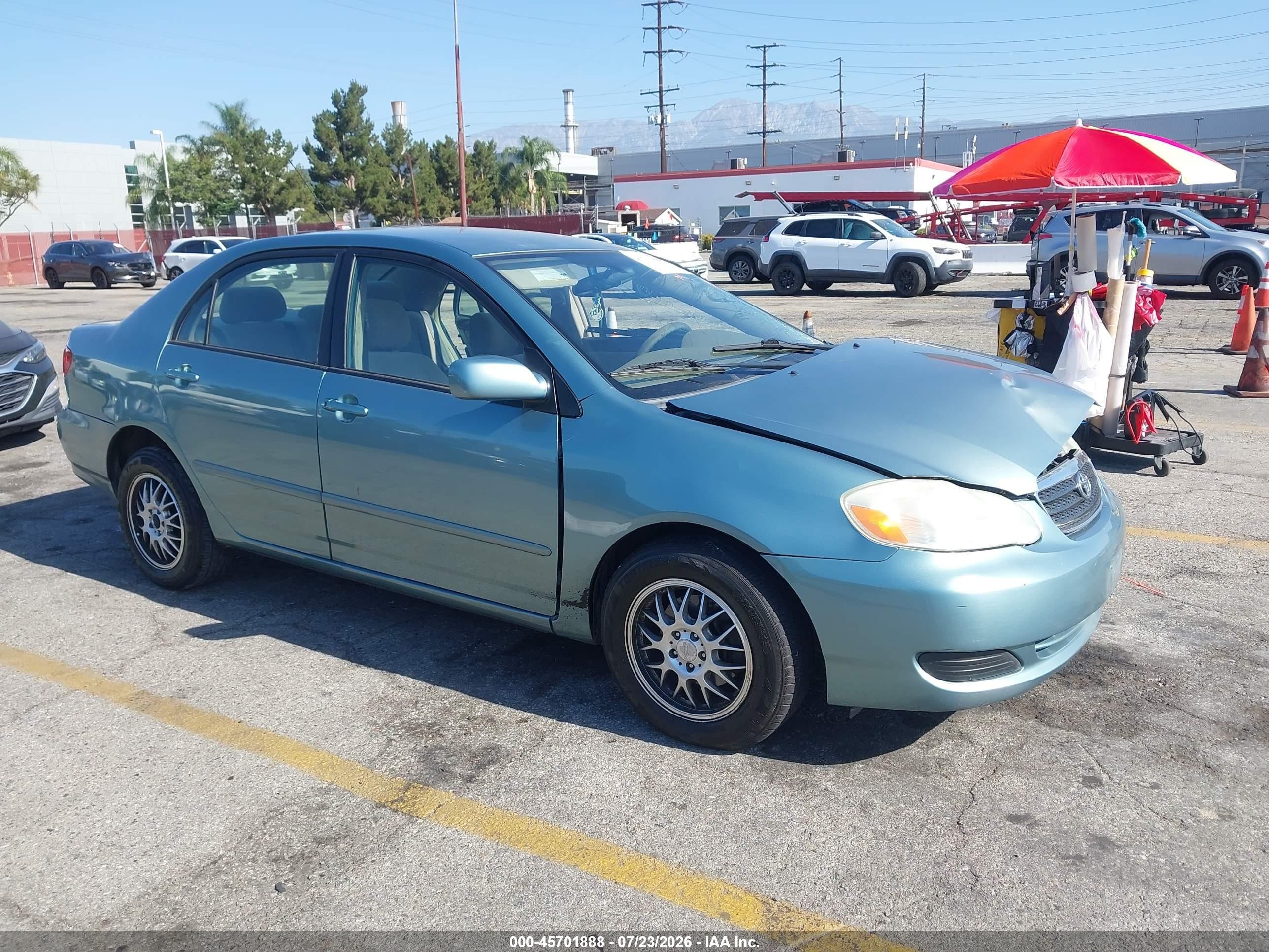 2006 Toyota Corolla LE, VIN 1NXBR32E16Z607207 — Side
