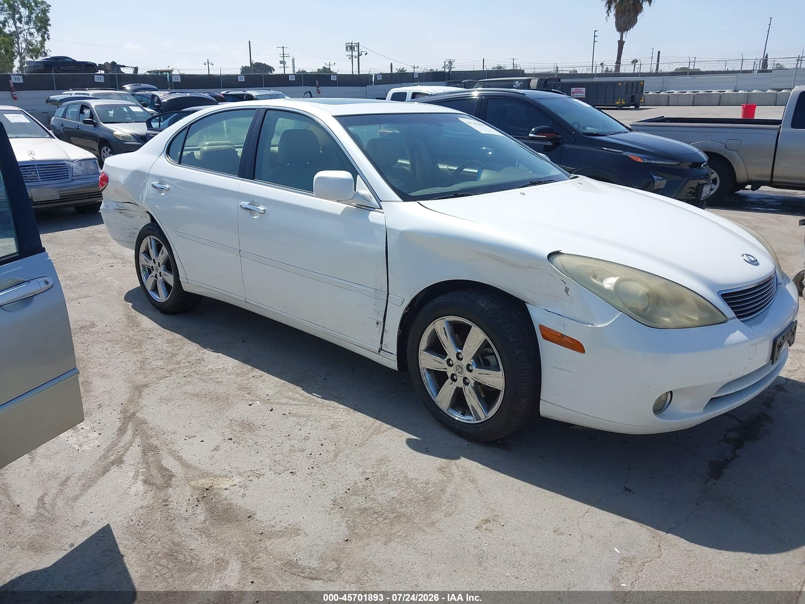 2005 Lexus ES 350, VIN JTHBA30G955101955 — Зад