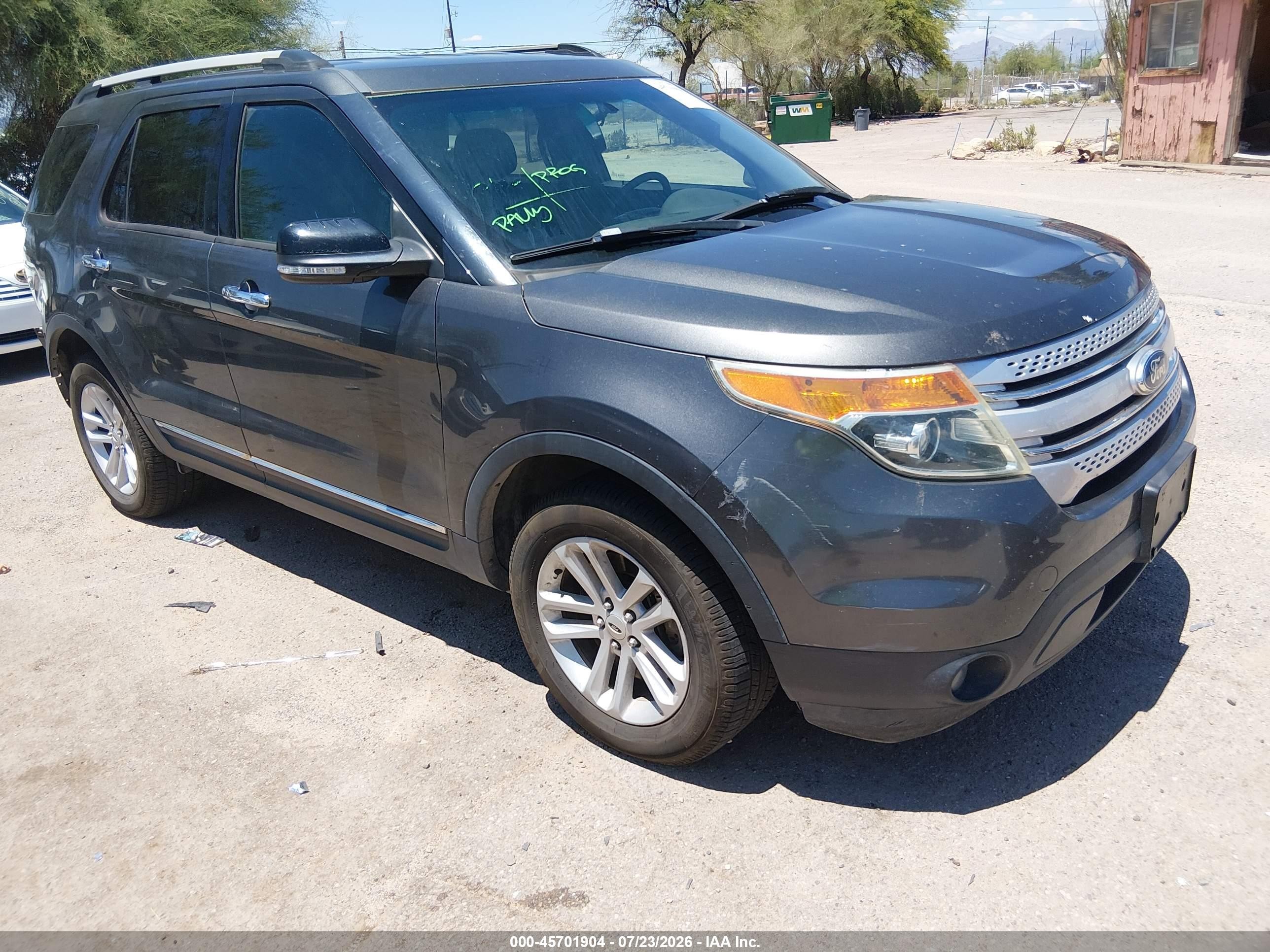 2015 Ford Explorer XLT, VIN 1FM5K8D88FGB84436 — Rear end