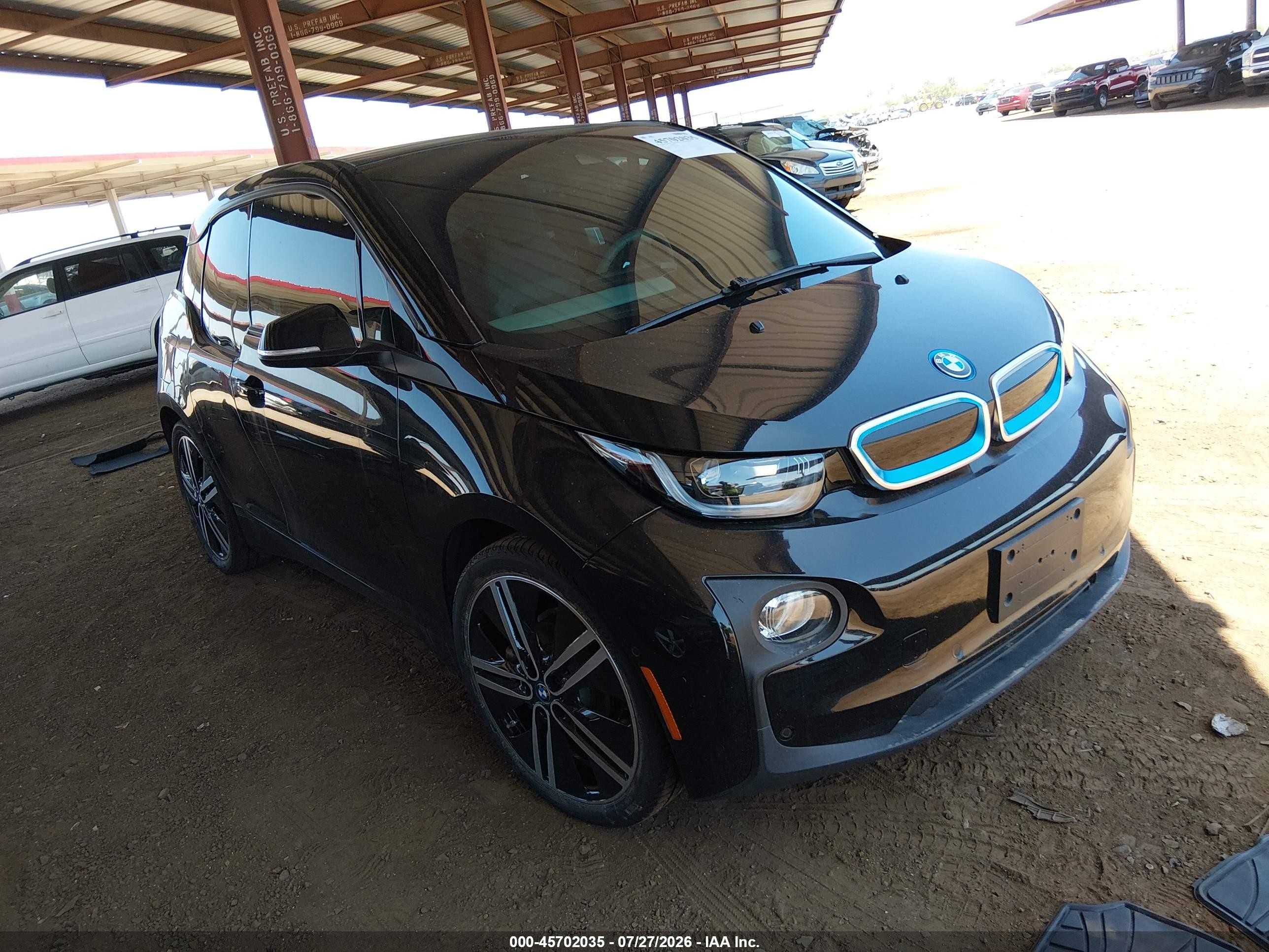 2017 BMW i3, VIN WBY1Z6C32HV949436 — Rear end