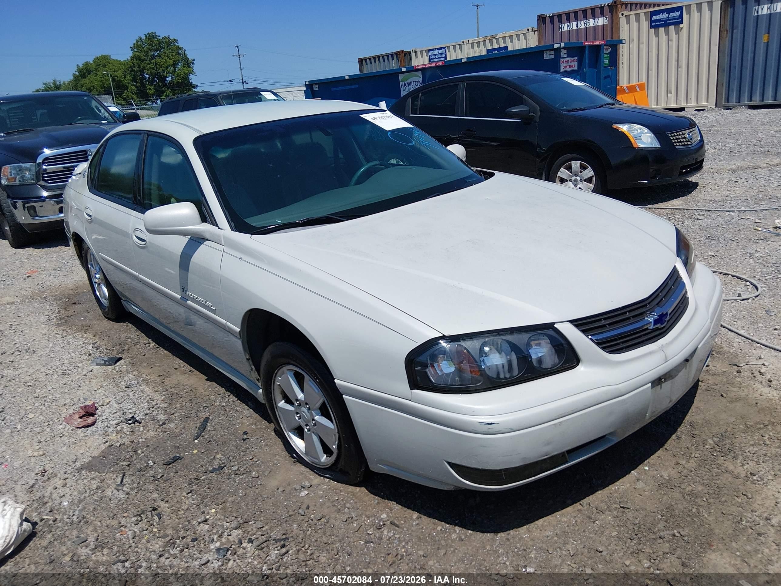 2004 Chevrolet Impala LS, VIN 2G1WH52K349333103 — Обычный износ