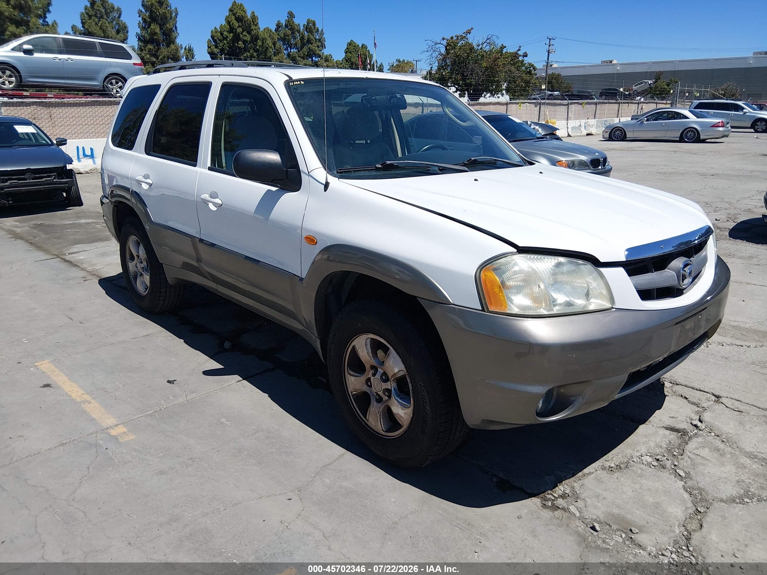2003 Mazda Tribute LX, VIN 4F2CZ941X3KM38060 — Normal wear