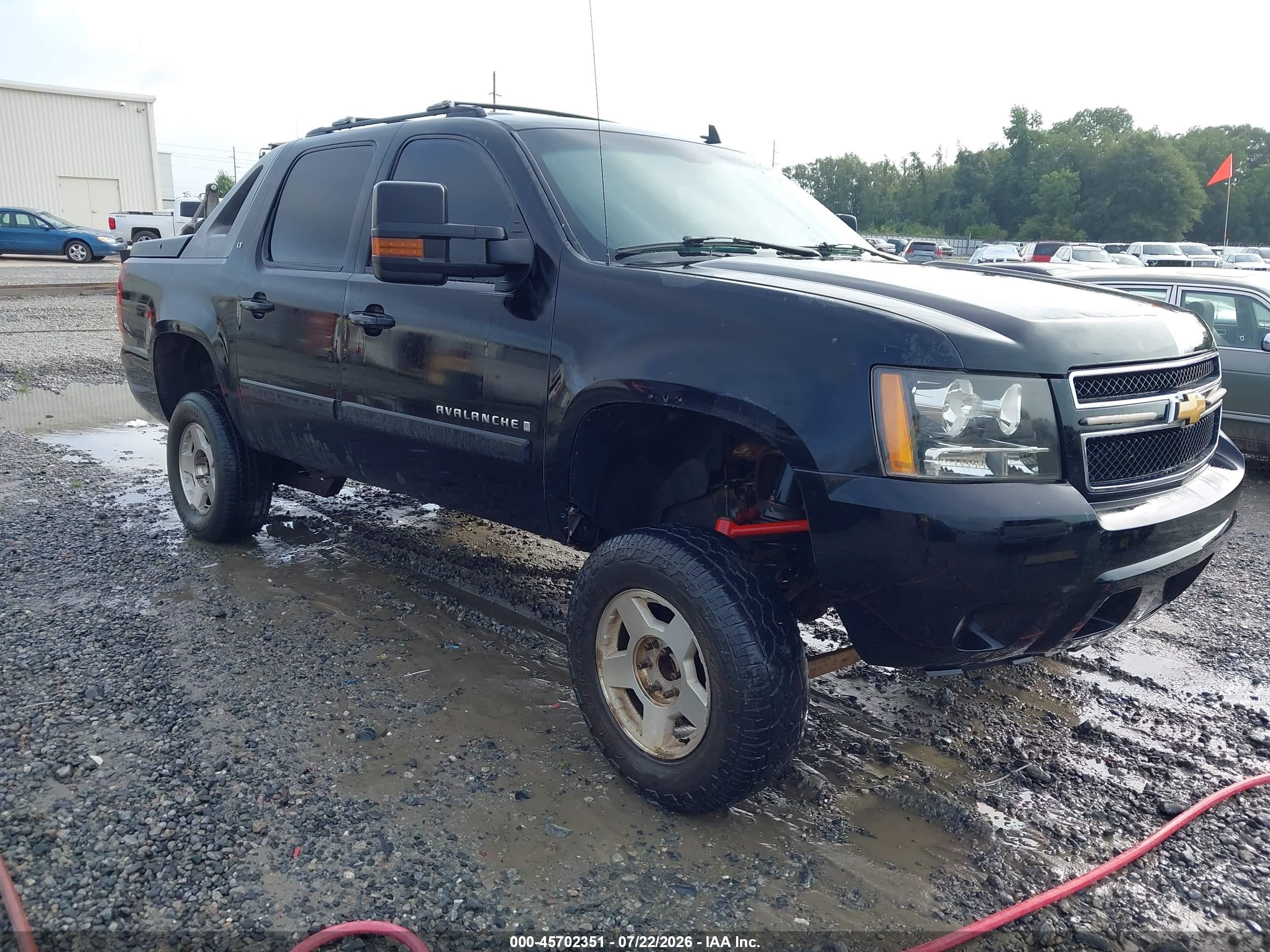 2007 Chevrolet Avalanche 1LT, VIN 3GNFK12317G321186 — Normal wear