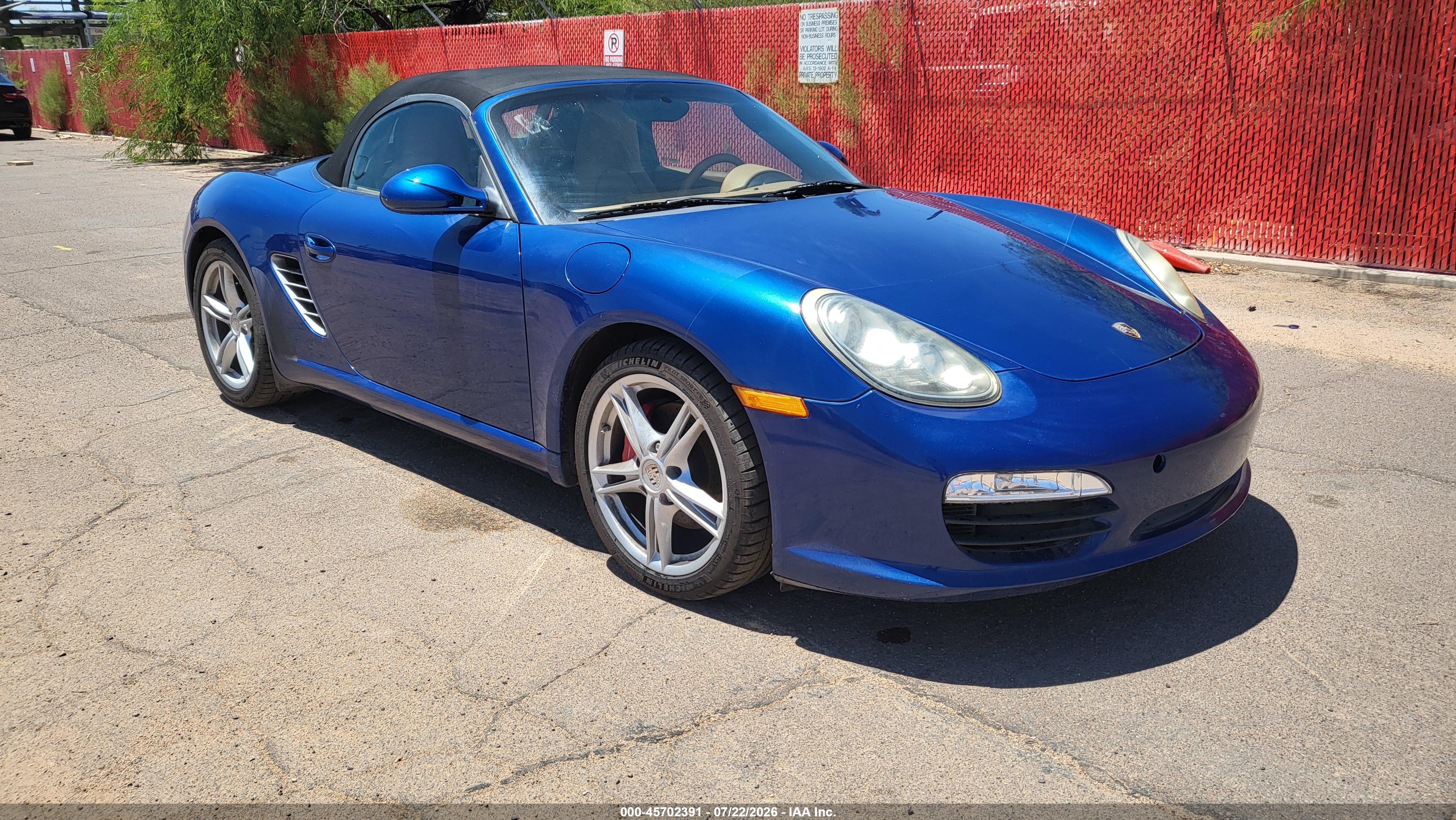 2011 Porsche Boxster S, VIN WP0CB2A84BS730153 — Normal wear