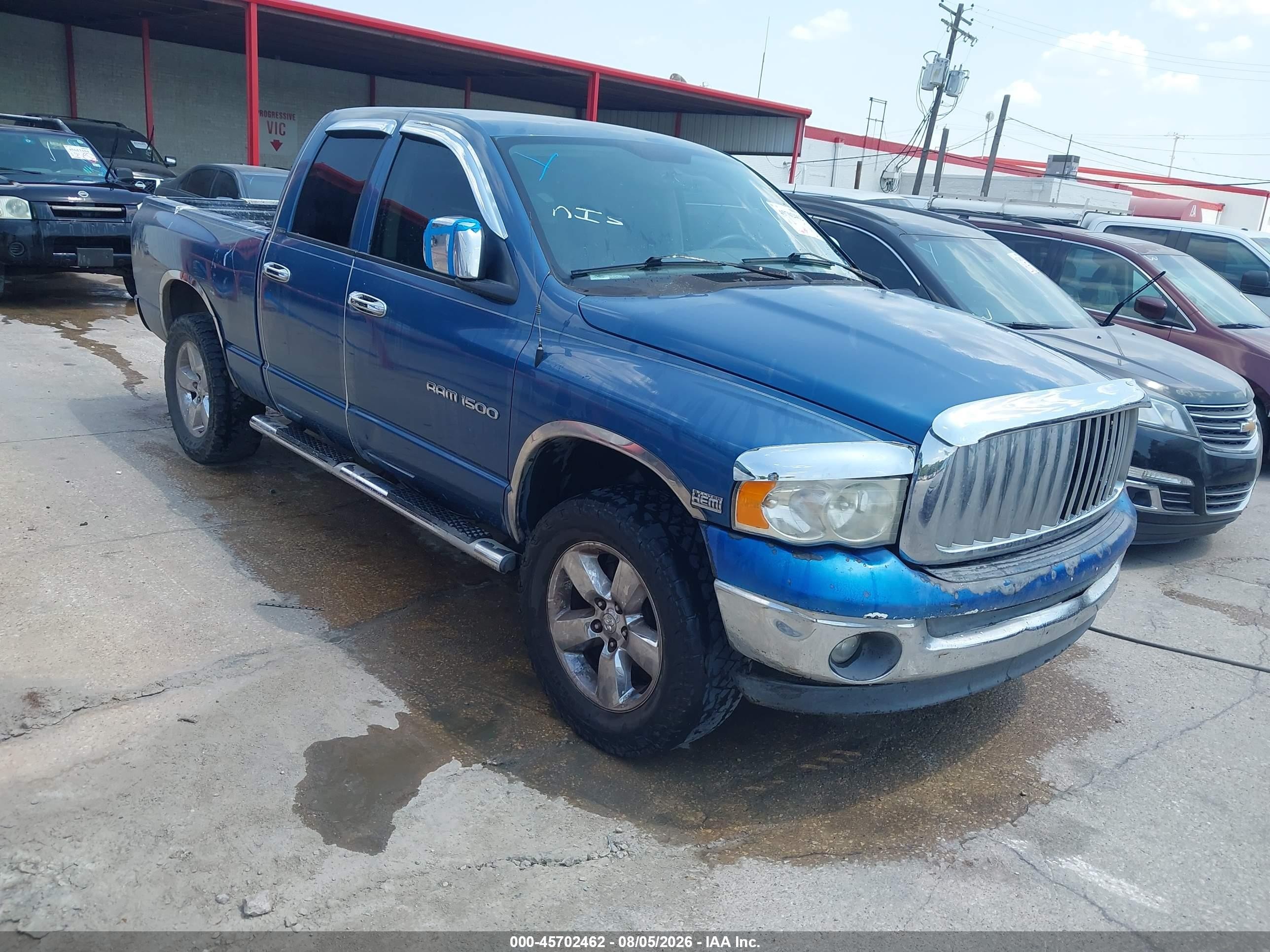 2003 Dodge 1500 ST, VIN 1D7HU18D63S351448 — Обычный износ