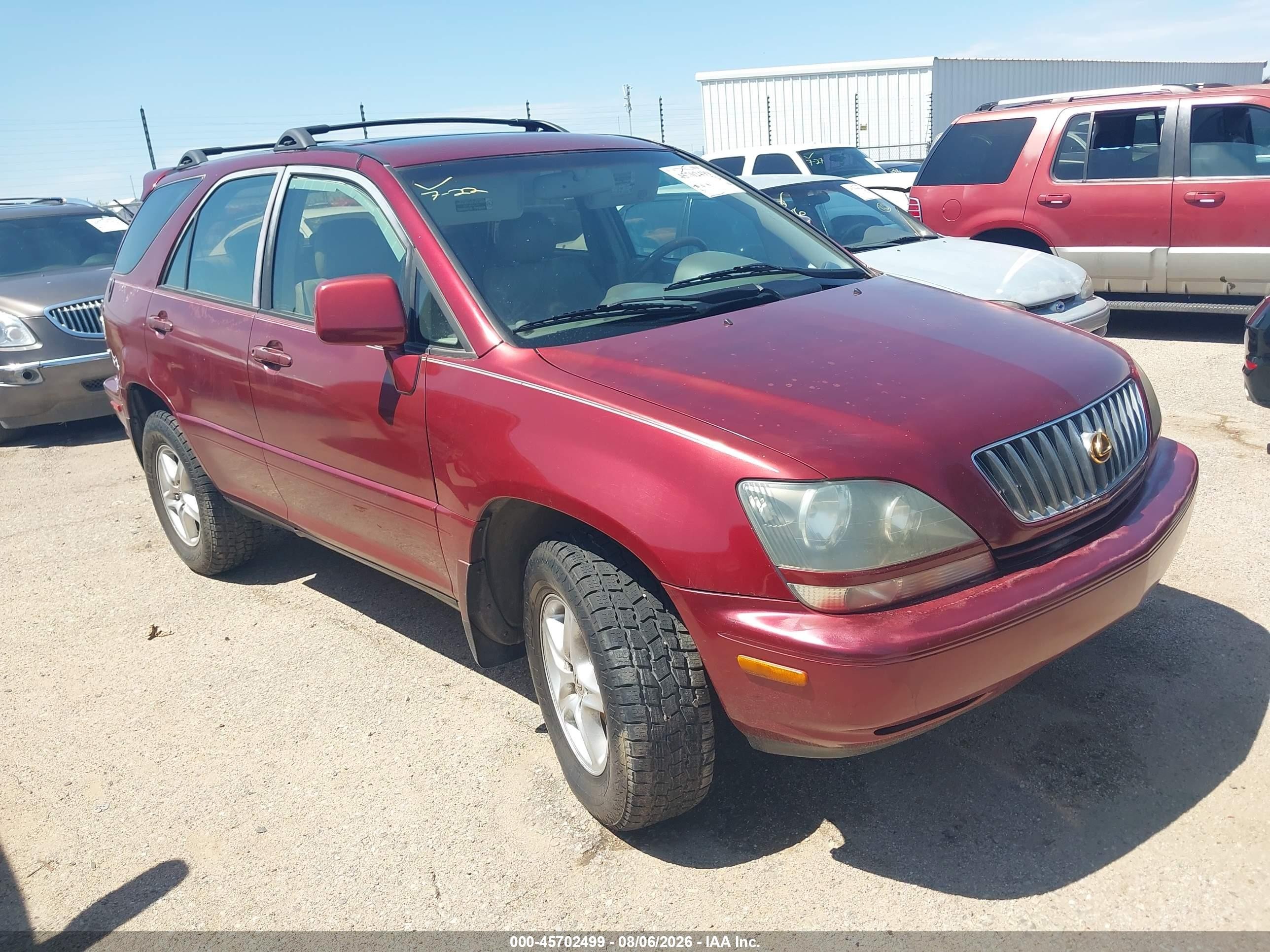 2000 Lexus RX 300, VIN JT6HF10U8Y0130413 — Обычный износ