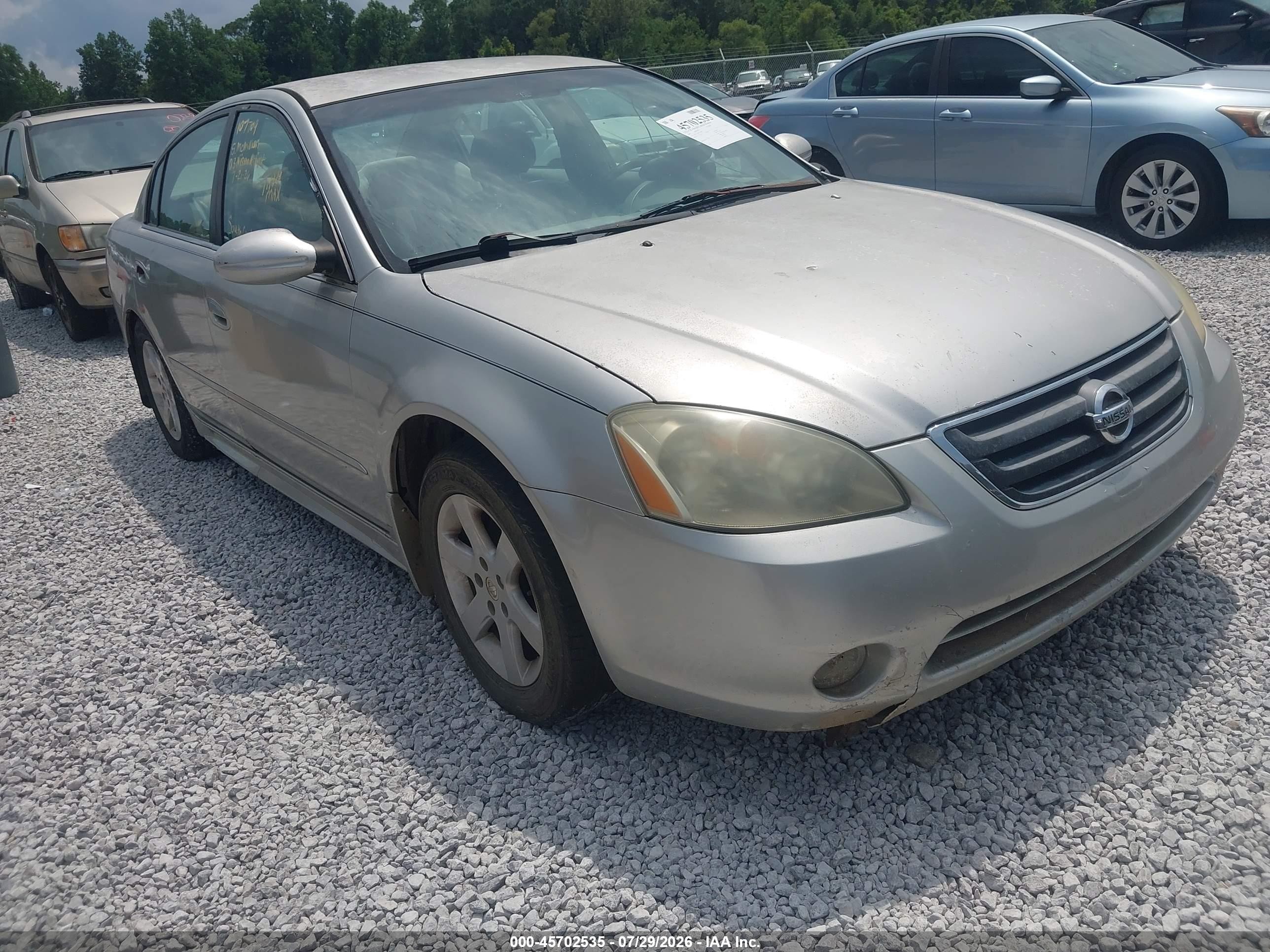 2003 Nissan Altima S, VIN 1N4AL11D43C107709 — Normal wear