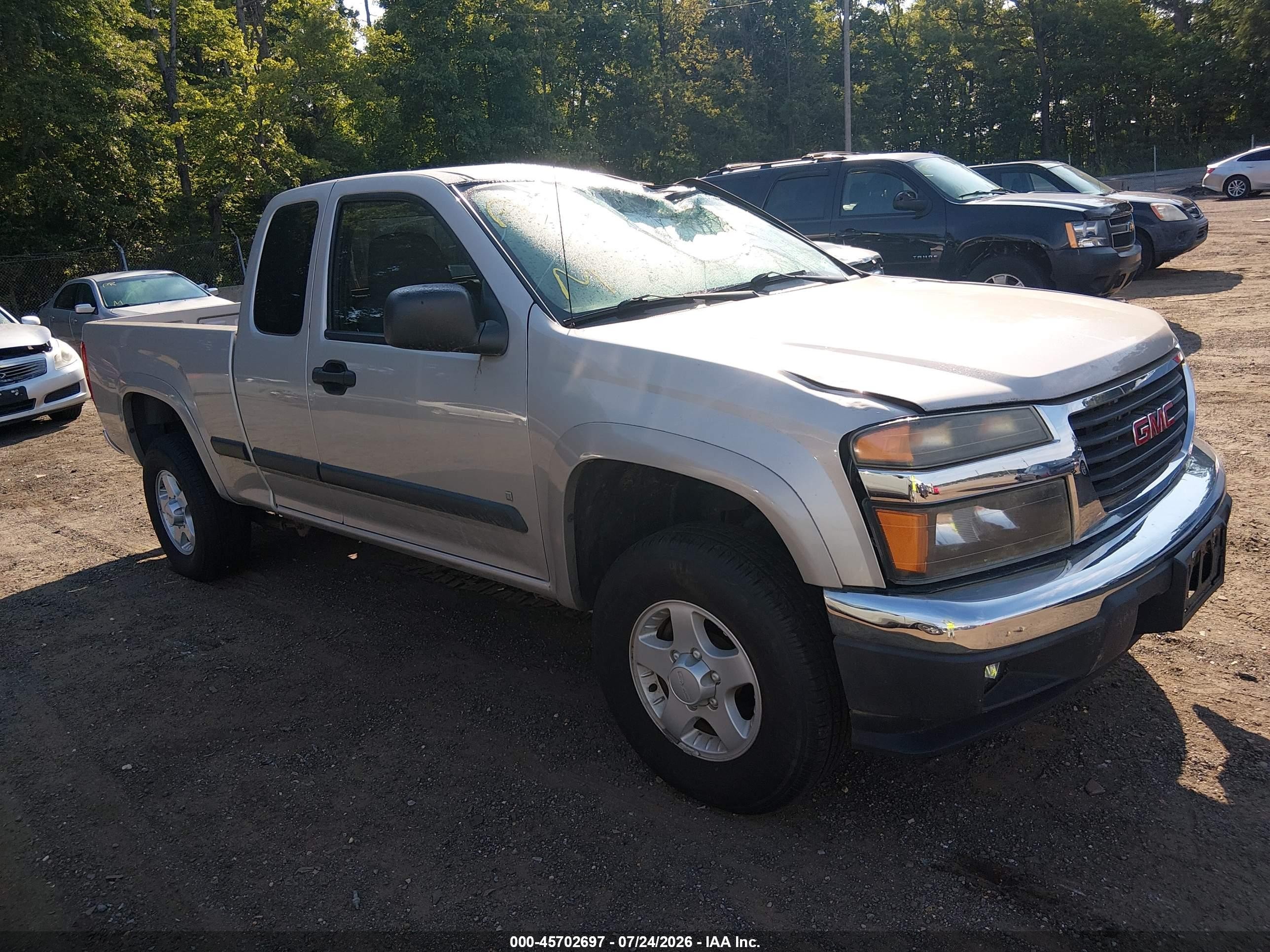 2006 GMC Canyon SLE2, VIN 1GTDT196368186407 — Roof