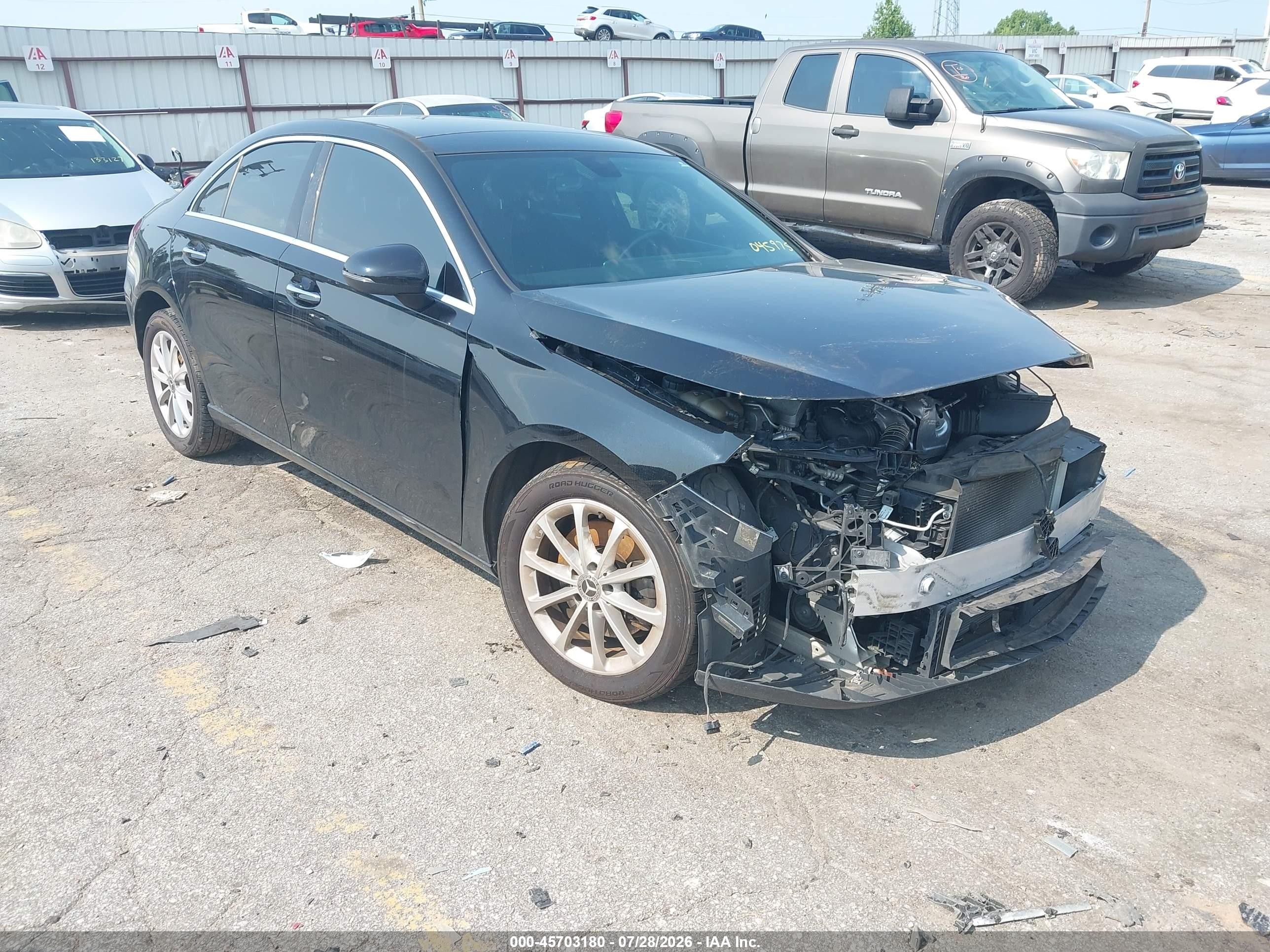 2020 Mercedes-Benz A 220, VIN W1K3G4FB4LW045975 — Front end
